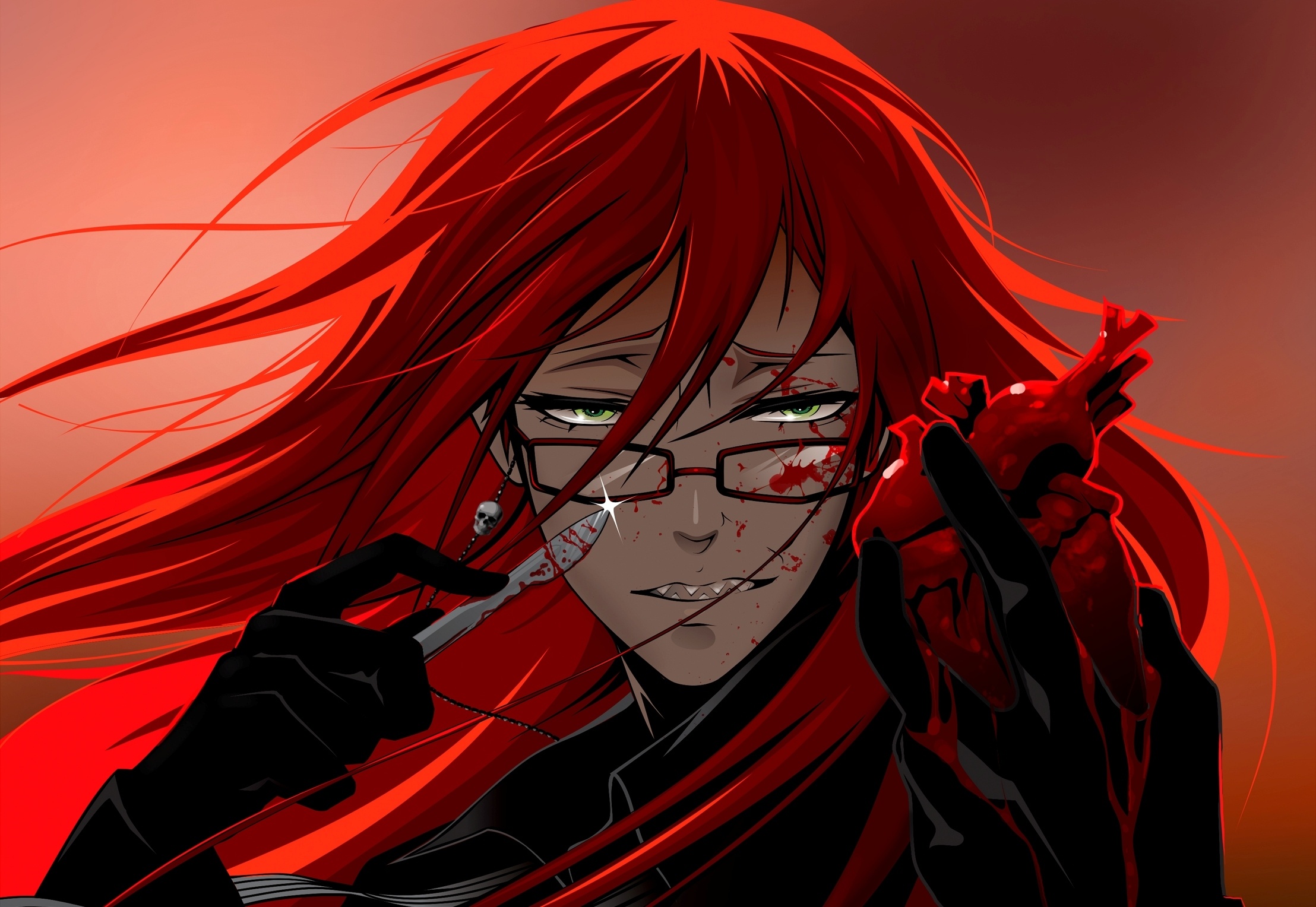 Grell Sutcliff: The character's catchphrase is "I'm a butler to die for!". 2220x1530 HD Background.