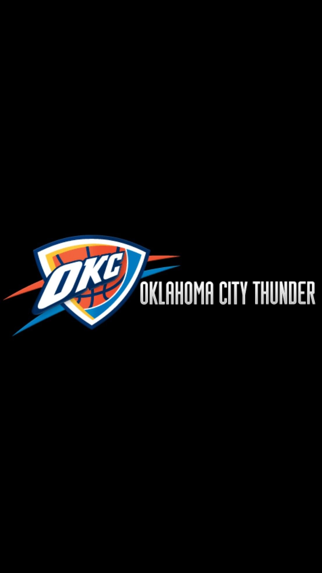 Oklahoma City Thunder, NBA wallpaper, Thunder wallpapers, NBA team, 1110x1970 HD Phone