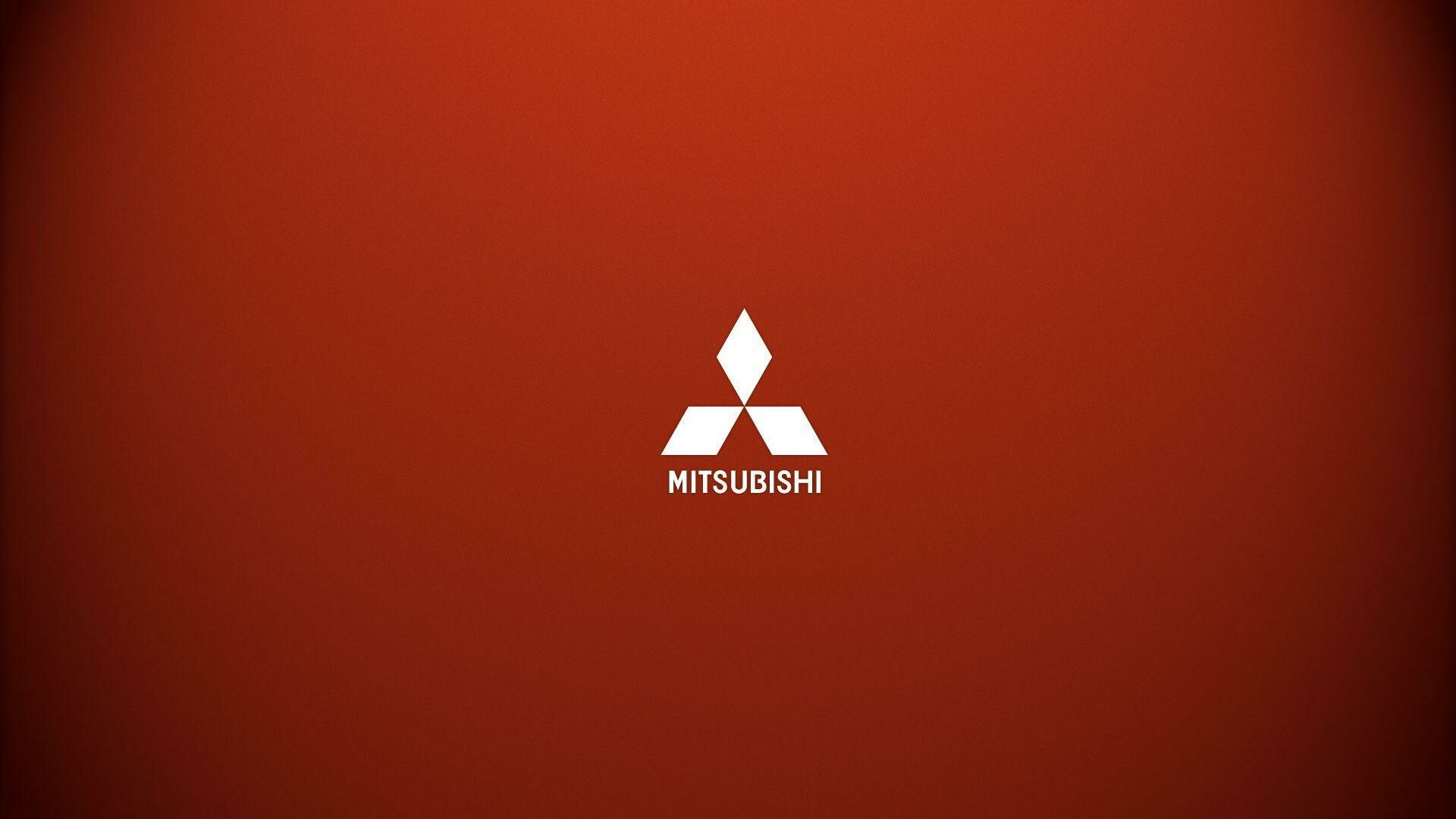 Mitsubishi: One of the world's largest and most recognizable automotive brands, Logo. 1920x1080 Full HD Wallpaper.