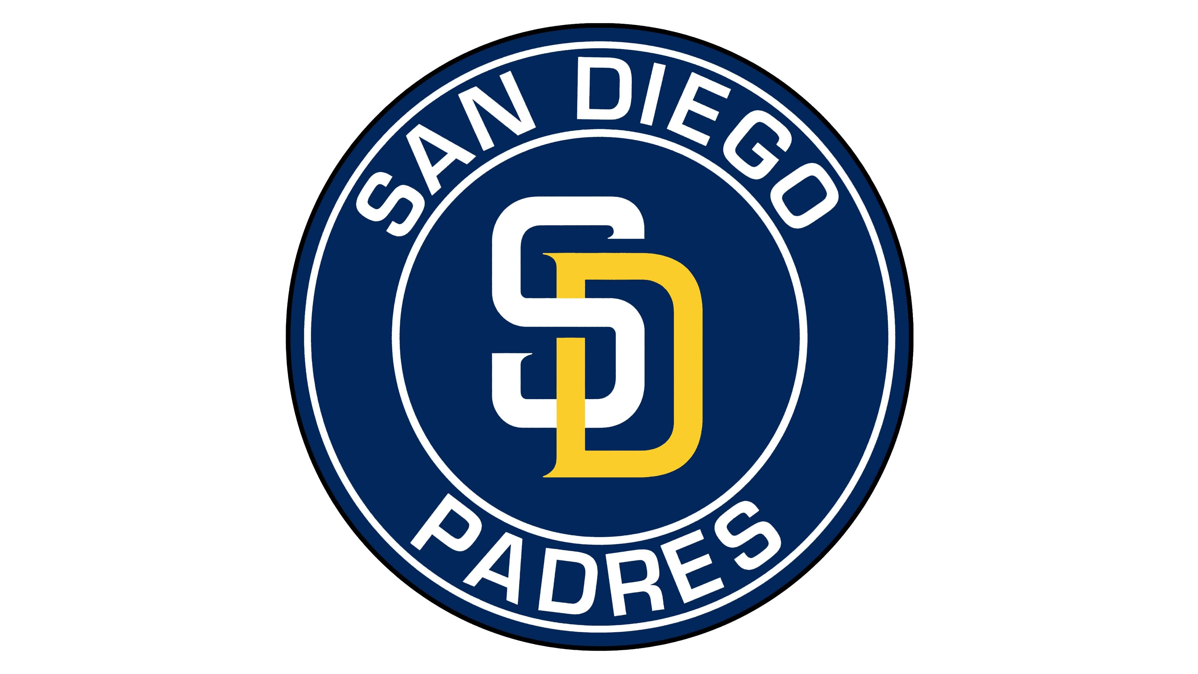 San Diego Padres, Team symbol meaning, Team logo history, Baseball icons, 3840x2160 4K Desktop