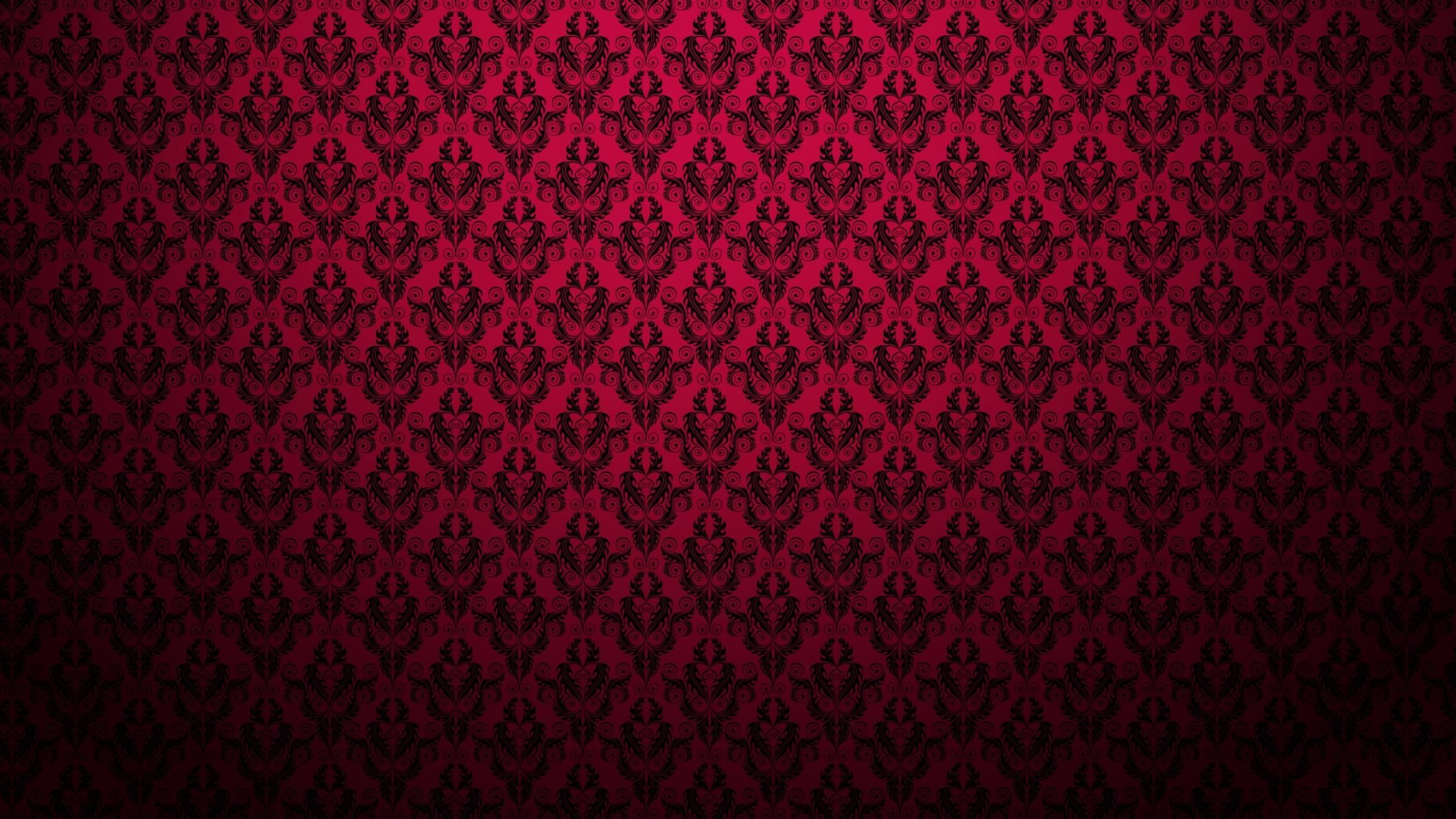 Baroque, Classic red, Rich textures, Elegant wallpapers, 2400x1350 HD Desktop