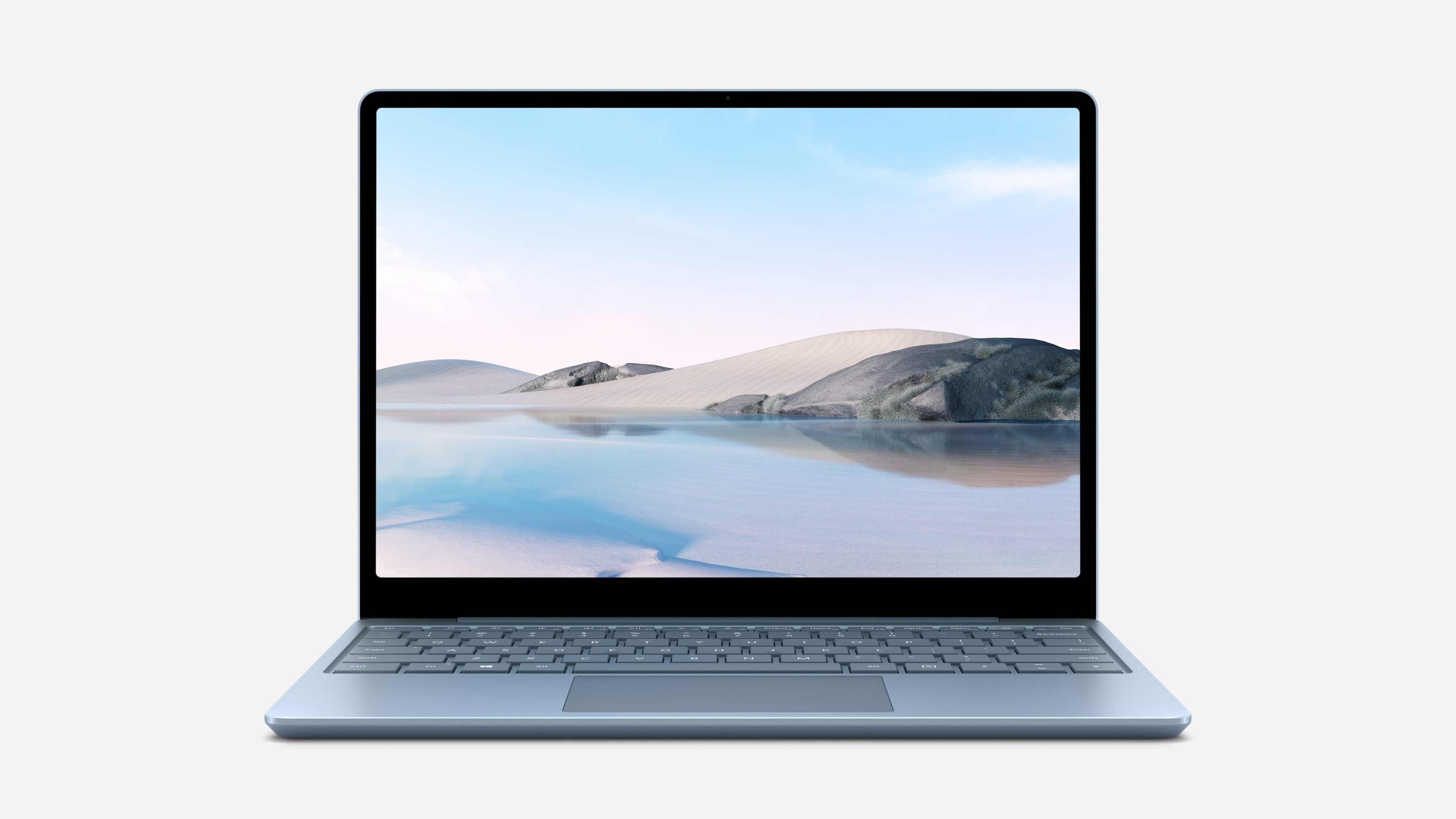 Surface Laptop Go, Stylus support, USB-C details, Compact productivity, 3840x2160 4K Desktop