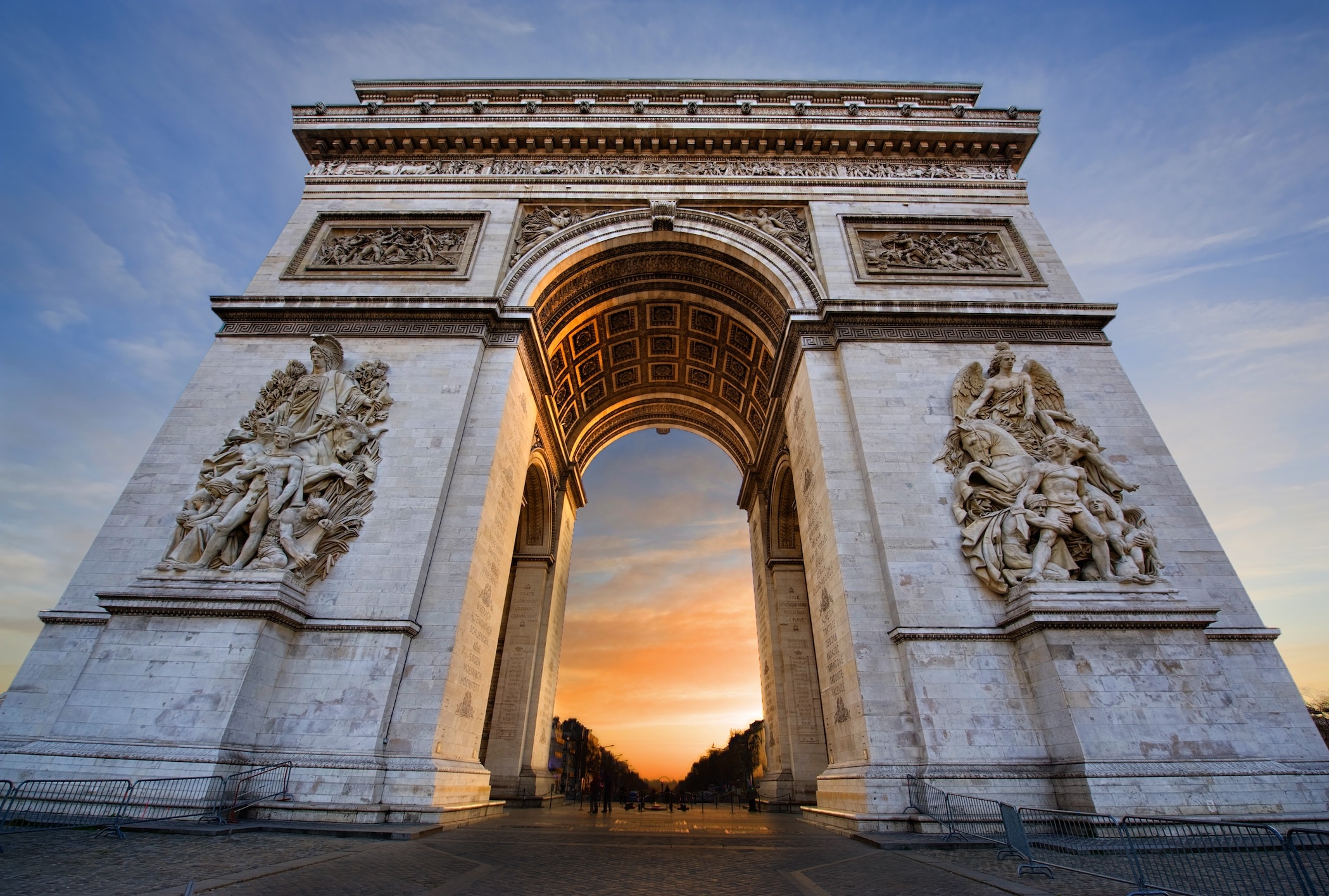 Arc de Triomphe, Man-made beauty, HQ wallpapers, Aesthetic appeal, 2100x1420 HD Desktop