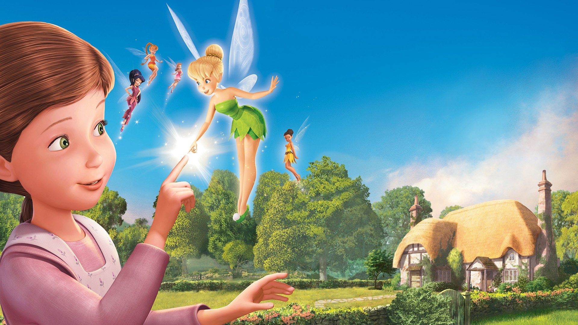 Tinker Bell, Great Fairy Rescue, Animation, 1920x1080 Full HD Desktop