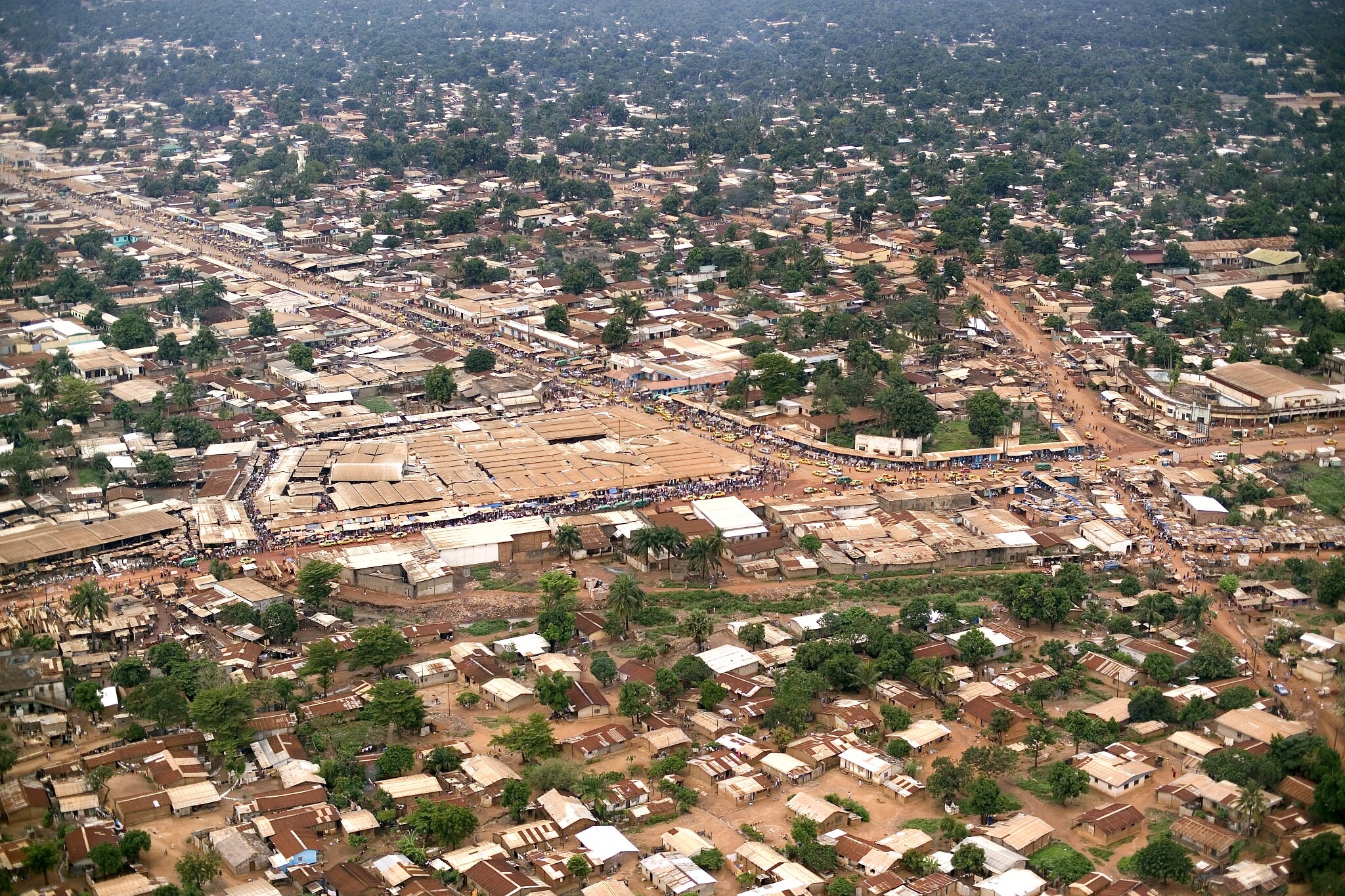 Bangui, Central African Republic, travel guide, Karte der Sehenswrdigkeiten, 2050x1370 HD Desktop