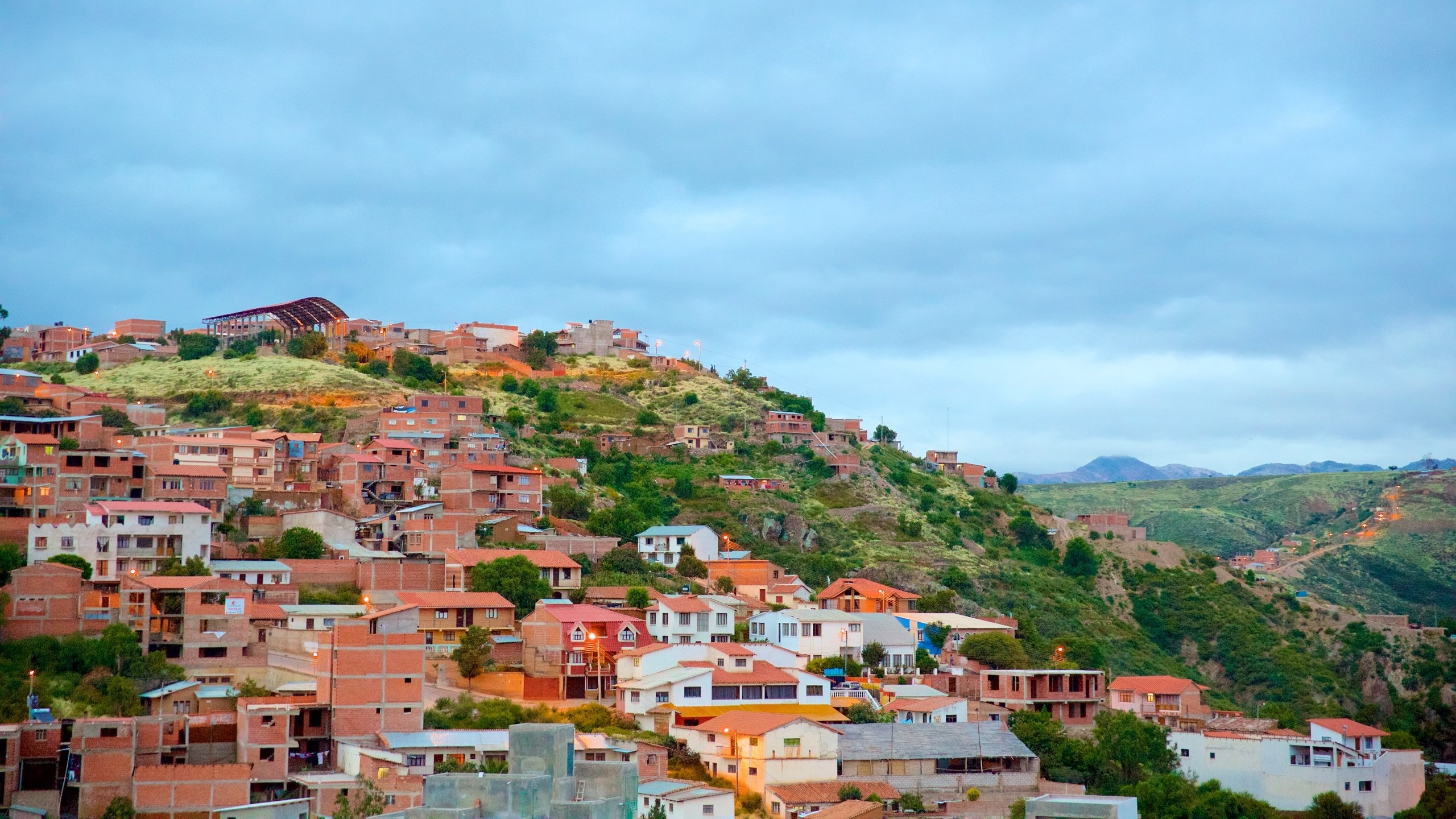 Sucre, Bolivia, South American destination, City wallpaper, Travel inspiration, 2560x1440 HD Desktop