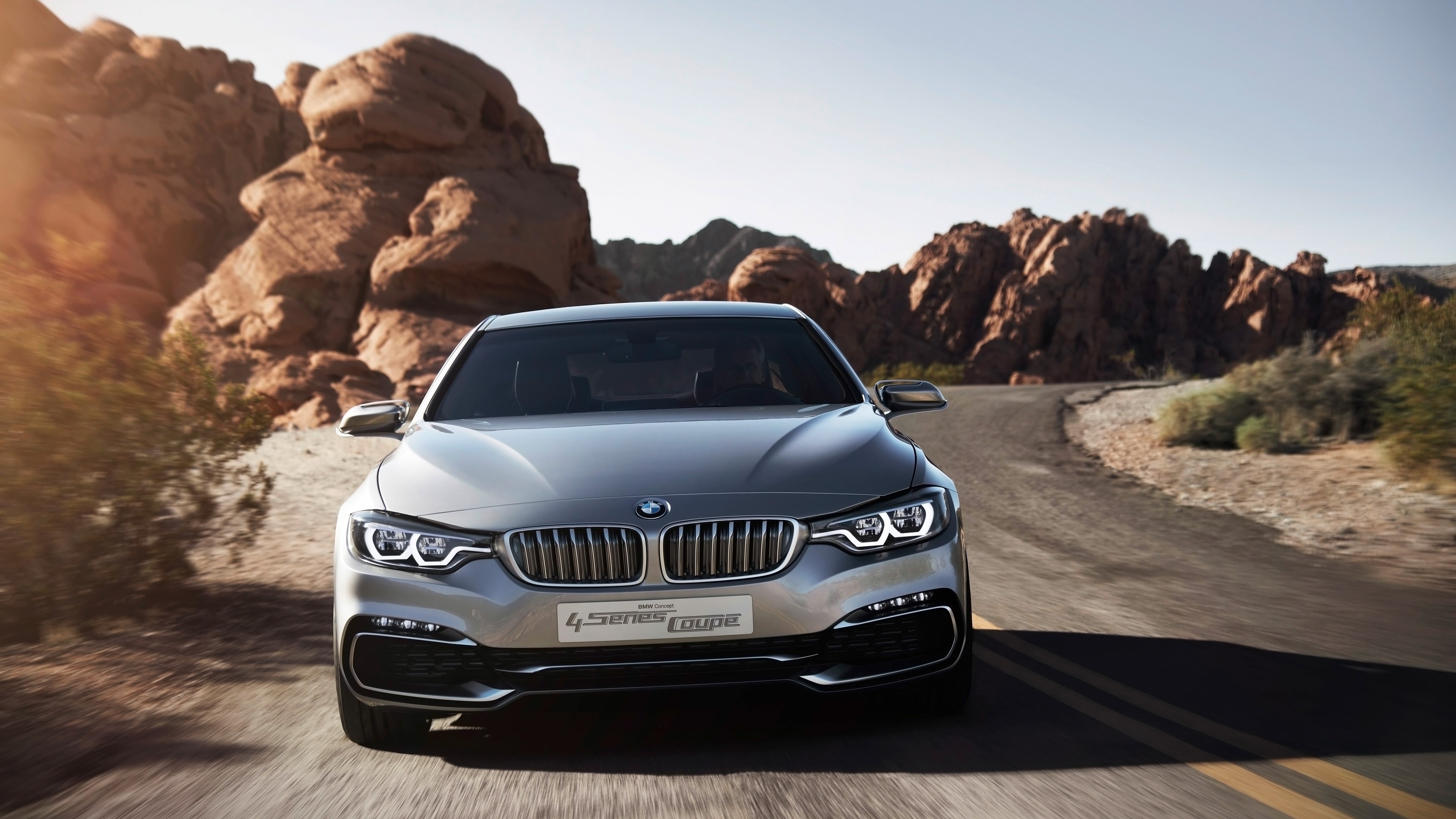 BMW 4 Series, coupe wallpapers, luxury car, 2018 models, 3840x2160 4K Desktop