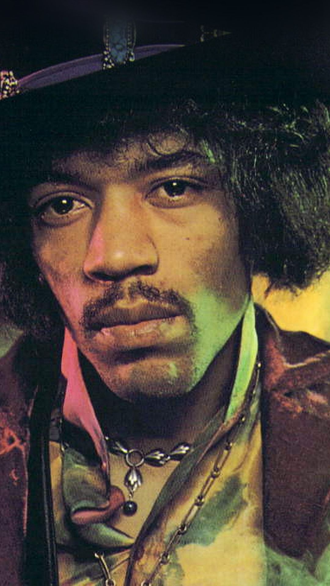 Jimi Hendrix, Iconic face, Reggae music, iPhone 6 wallpaper, 1080x1920 Full HD Phone