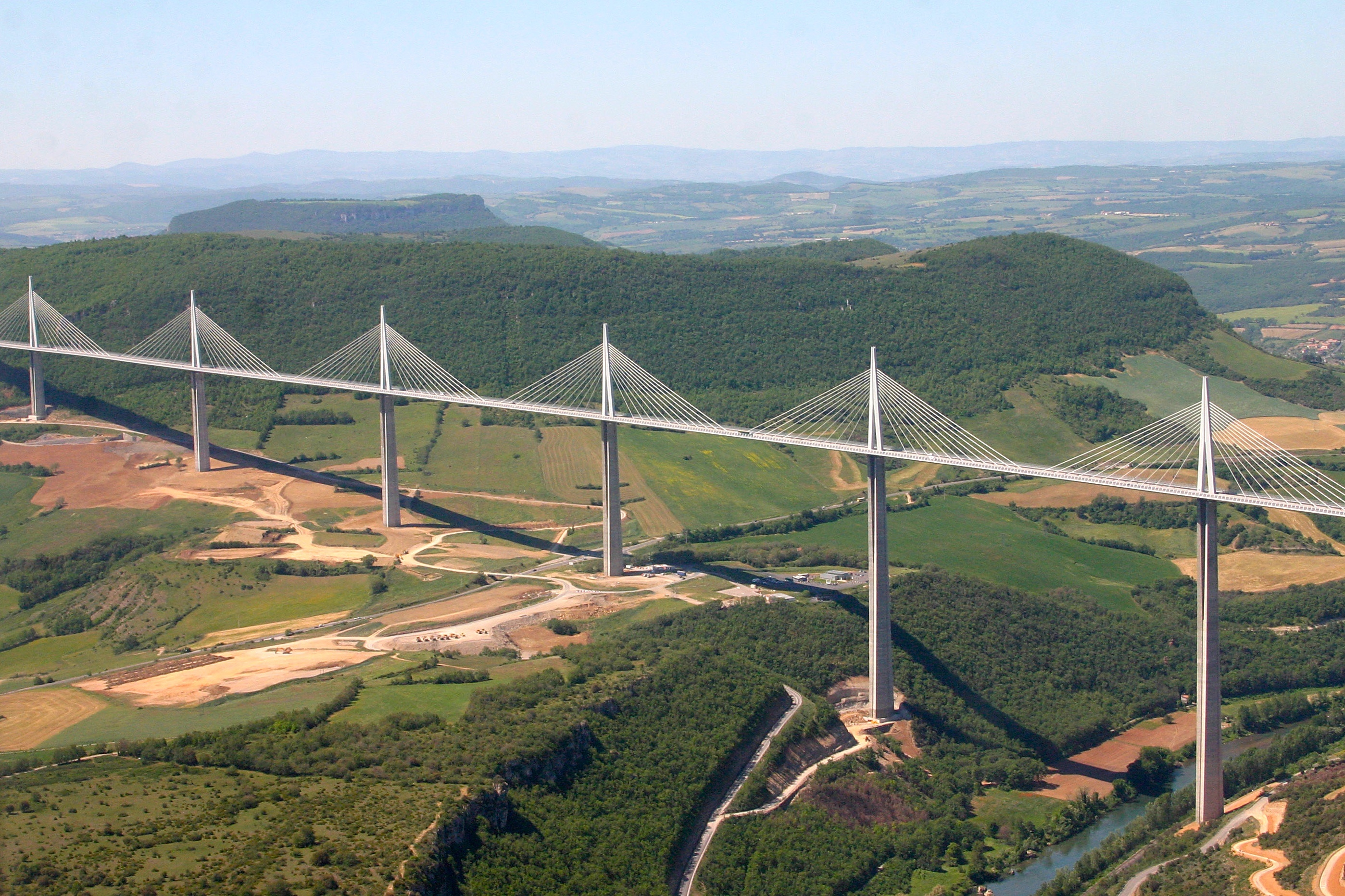 Millau Bridge, Viaduct, Wikipedia, France, 2800x1870 HD Desktop