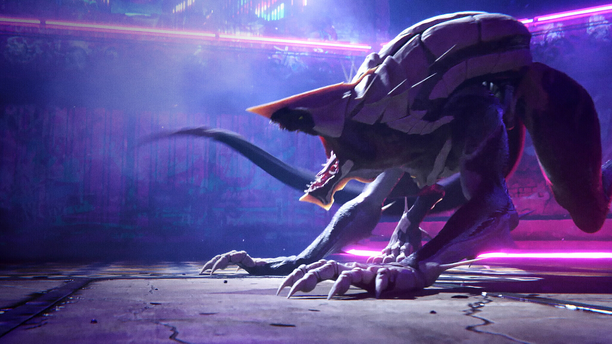 Love, Death and Robots: Khanivore, the Beast that Sonnie merges with in pit fights. 2050x1160 HD Wallpaper.