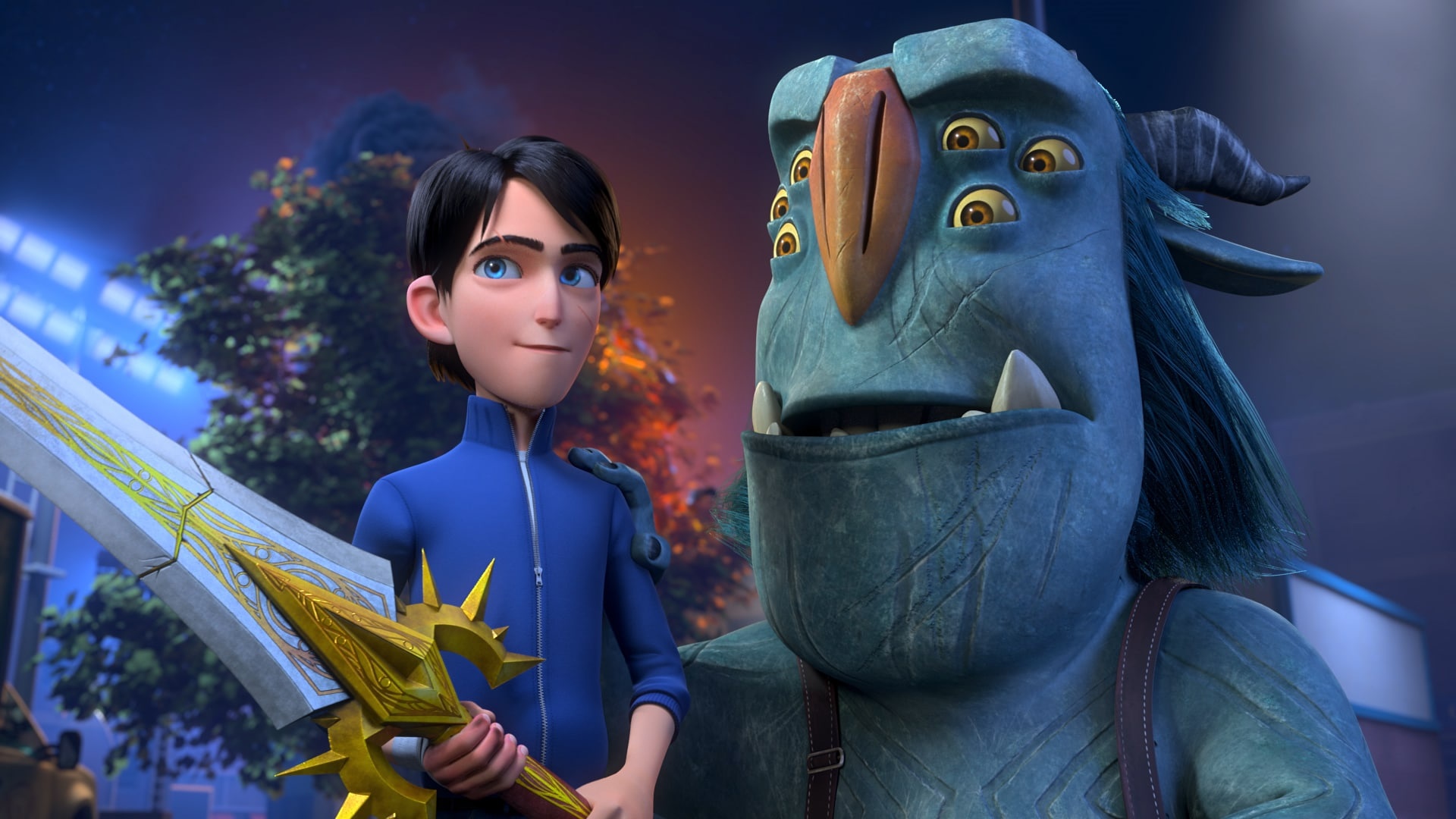Trollhunters: Rise of the Titans, Exciting trailer reveal, Fan anticipation, Storytelling magic, 1920x1080 Full HD Desktop