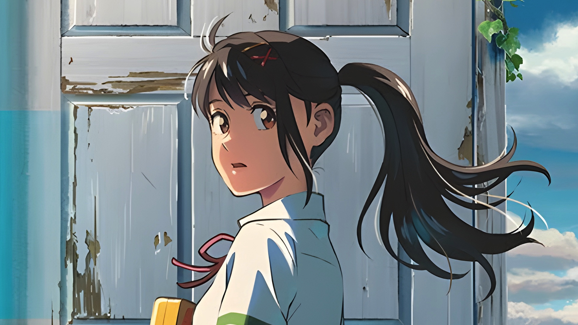 Makoto Shinkai Anime, Suzume no Tojimari, First Trailer, Alternative Anime Store, 1920x1080 Full HD Desktop