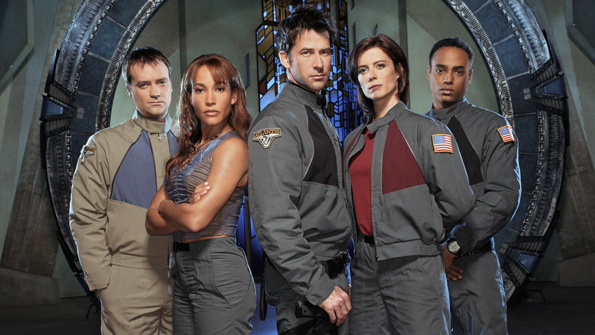 Stargate: Atlantis, TV show, City of Atlantis, First contact, 2000x1130 HD Desktop
