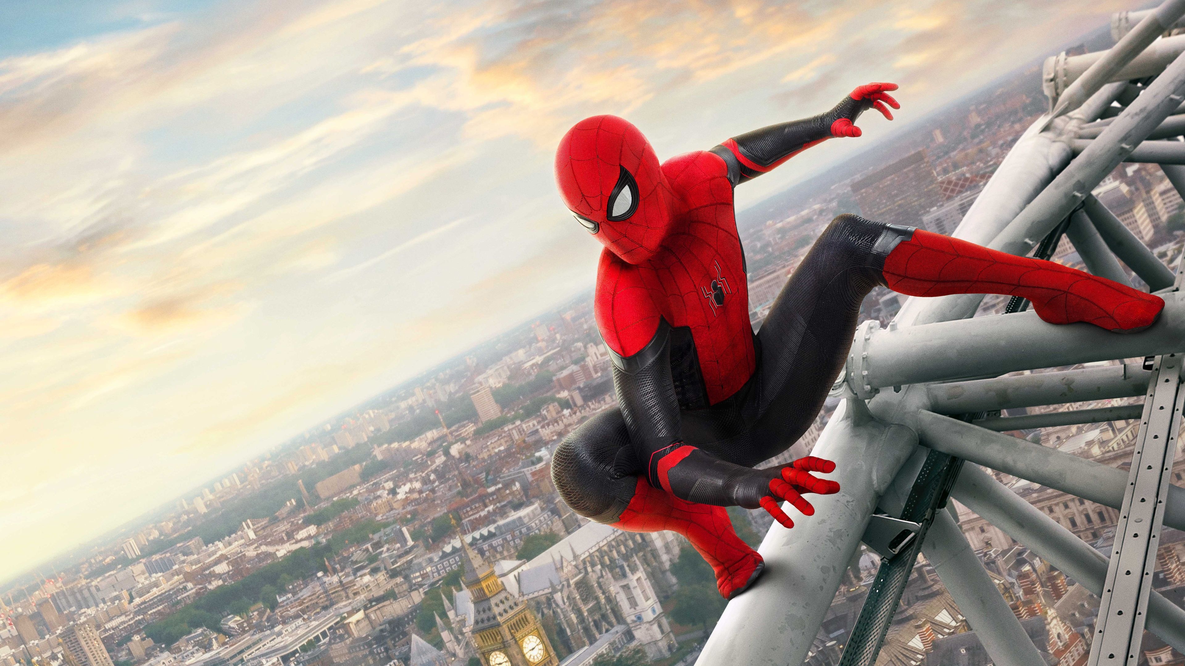 Spider-Man: Homecoming, Tom Holland wallpapers, Far from home, Computer backgrounds, 3840x2160 4K Desktop
