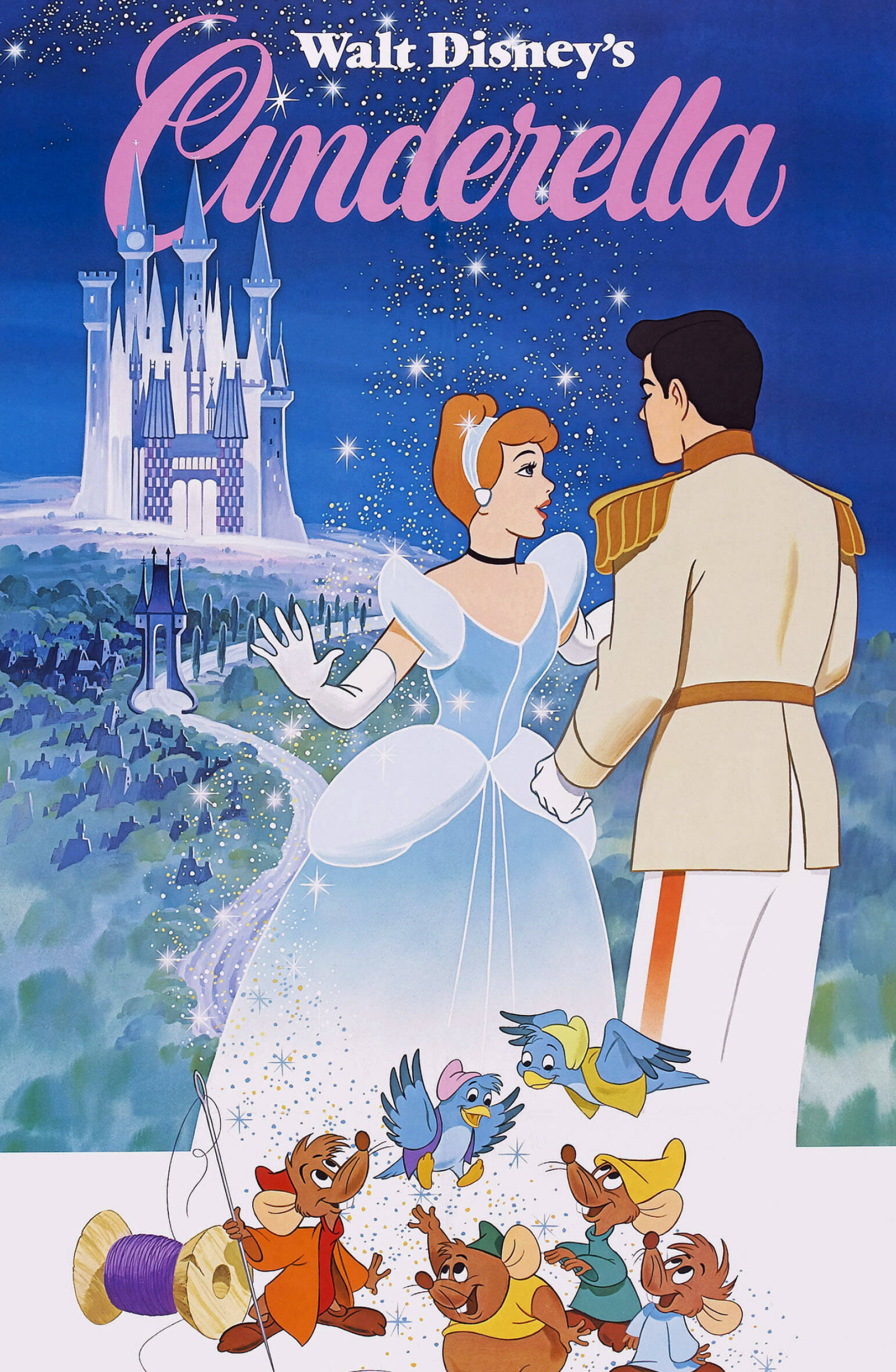Cinderella film, Trailer critique, Classic animation, Disney enchantment, 1910x2930 HD Handy