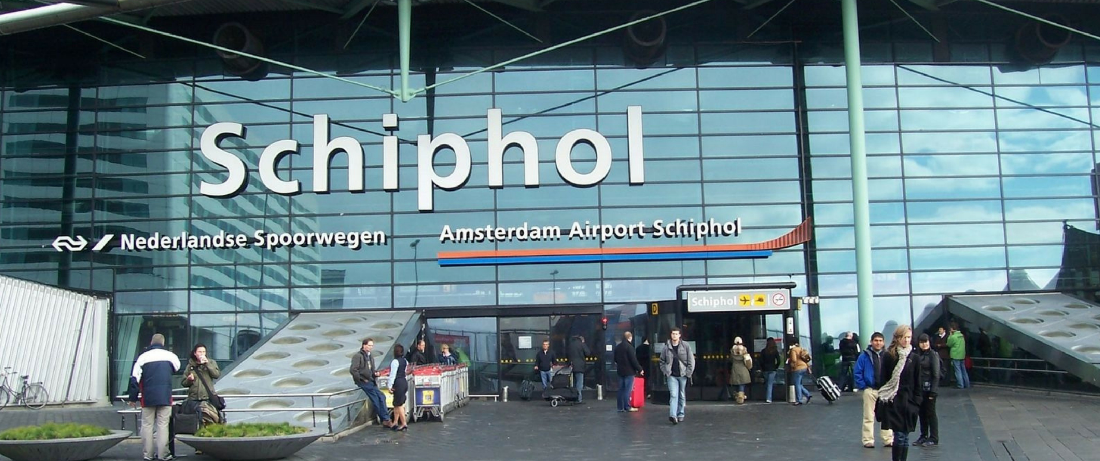 Amsterdam-Schiphol Airport, Tulip fields, Holland travel, Floral beauty, 3660x1540 Dual Screen Desktop