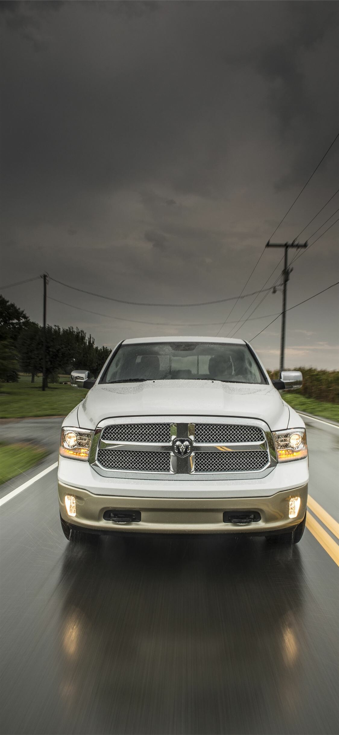 Ram Pickup: 1500 model, The fourth-generation Heavy Duty won the Truck of the Year award in 2010. 1130x2440 HD Background.