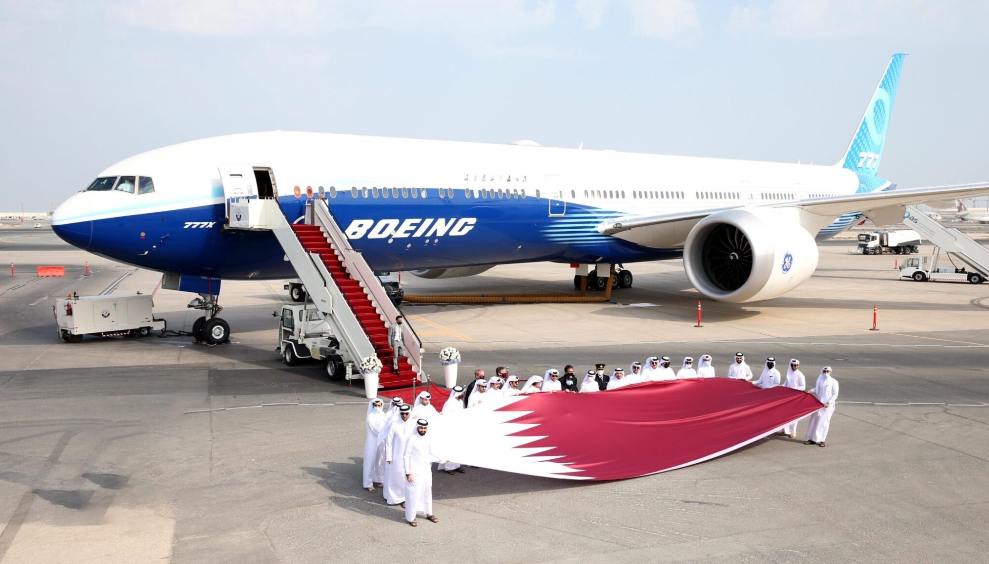 Boeing 777, Travels, Qatar Airways, New gen first, 2000x1150 HD Desktop