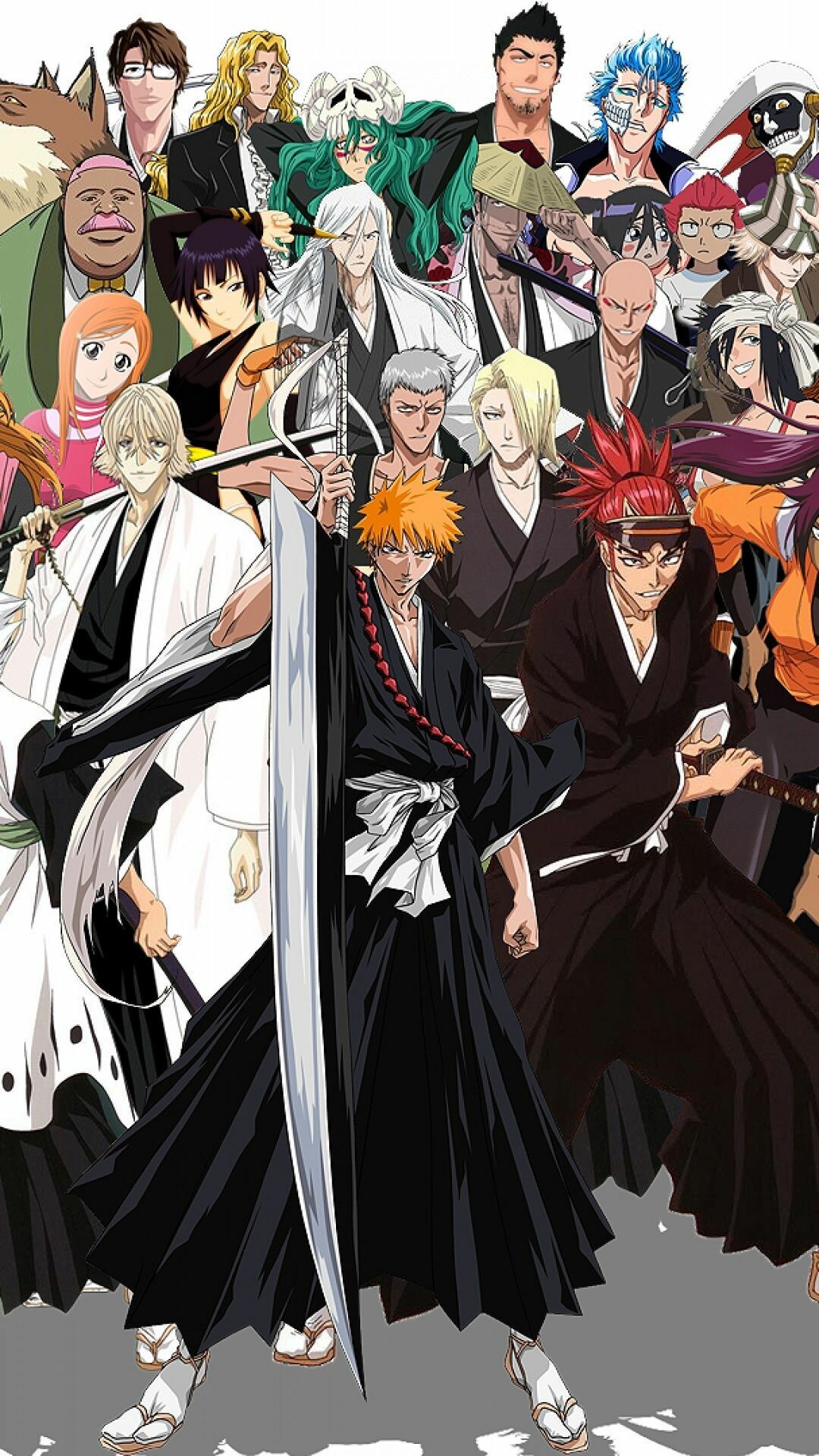 Bleach: Thousand Year Blood War: A manga written by Tite Kubo and published in Weekly Shounen Jump in 2001. 1080x1920 Full HD Background.