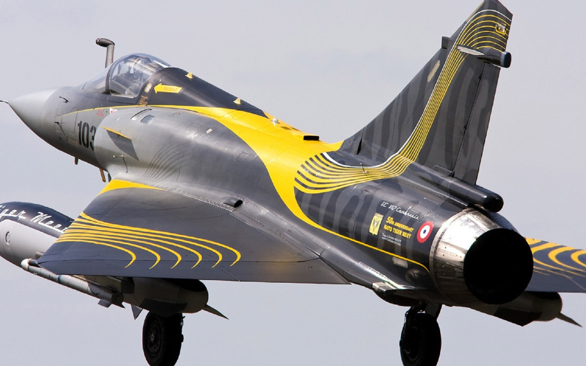 Dassault Aviation, Mirage 2000, Taking off, Aircraft, 1920x1200 HD Desktop