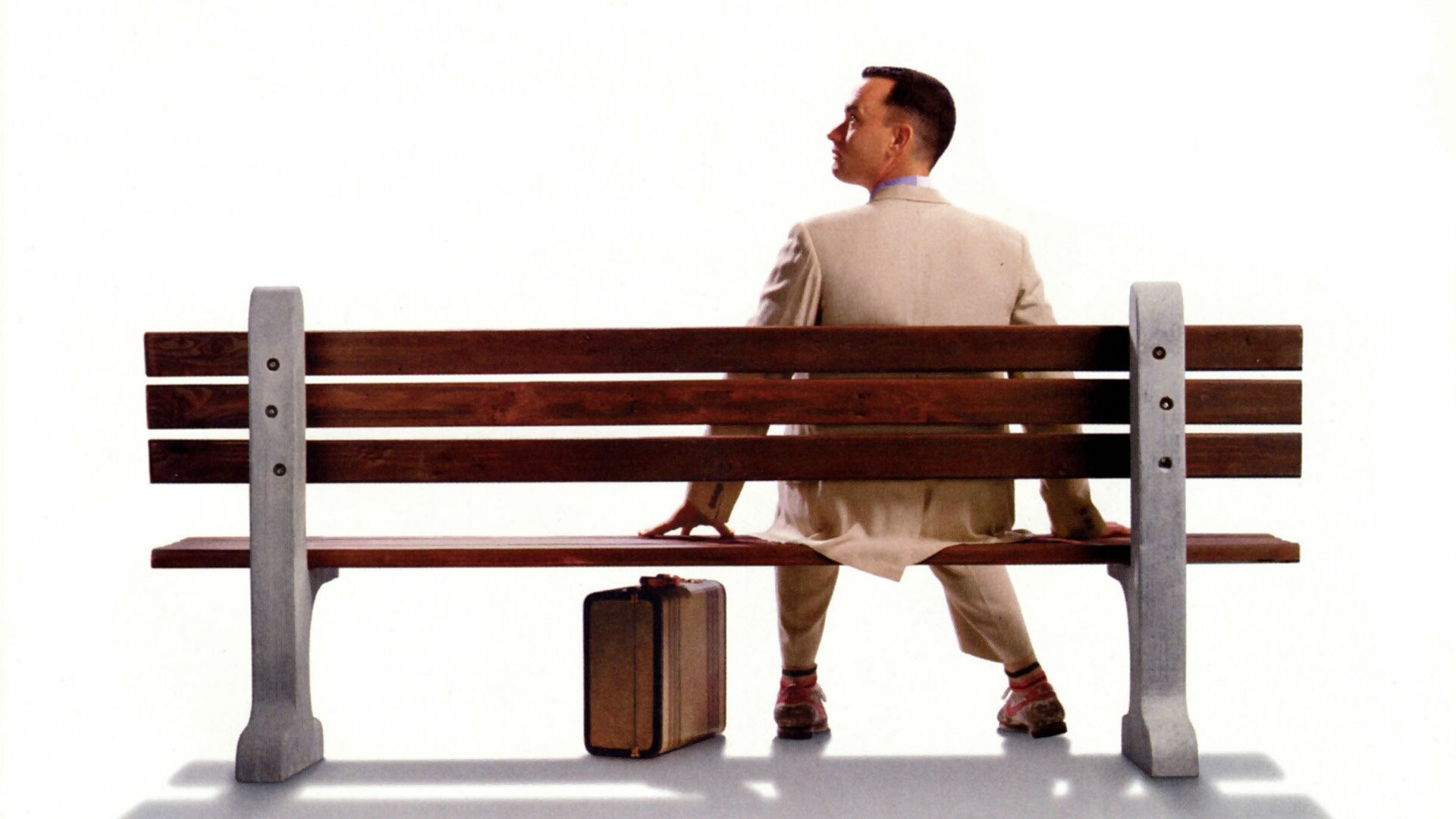 Forrest Gump: The story of a man with an IQ of 75, who despite all the bullying and being treated as an outsider, lives his life with honesty and empathy. 1920x1080 Full HD Background.