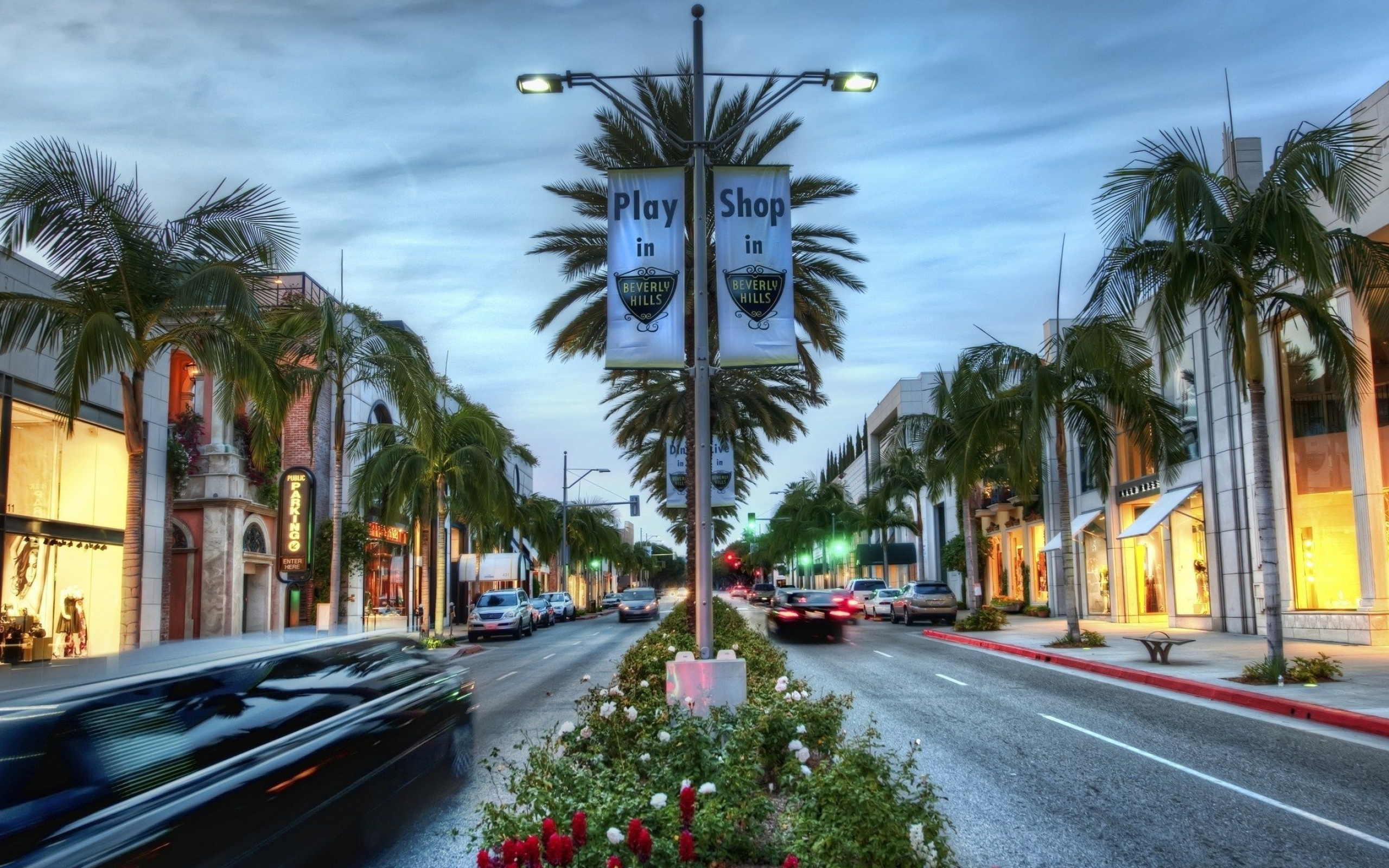 Atemberaubende Landschaft in Beverly Hills, 2560x1600 HD Desktop