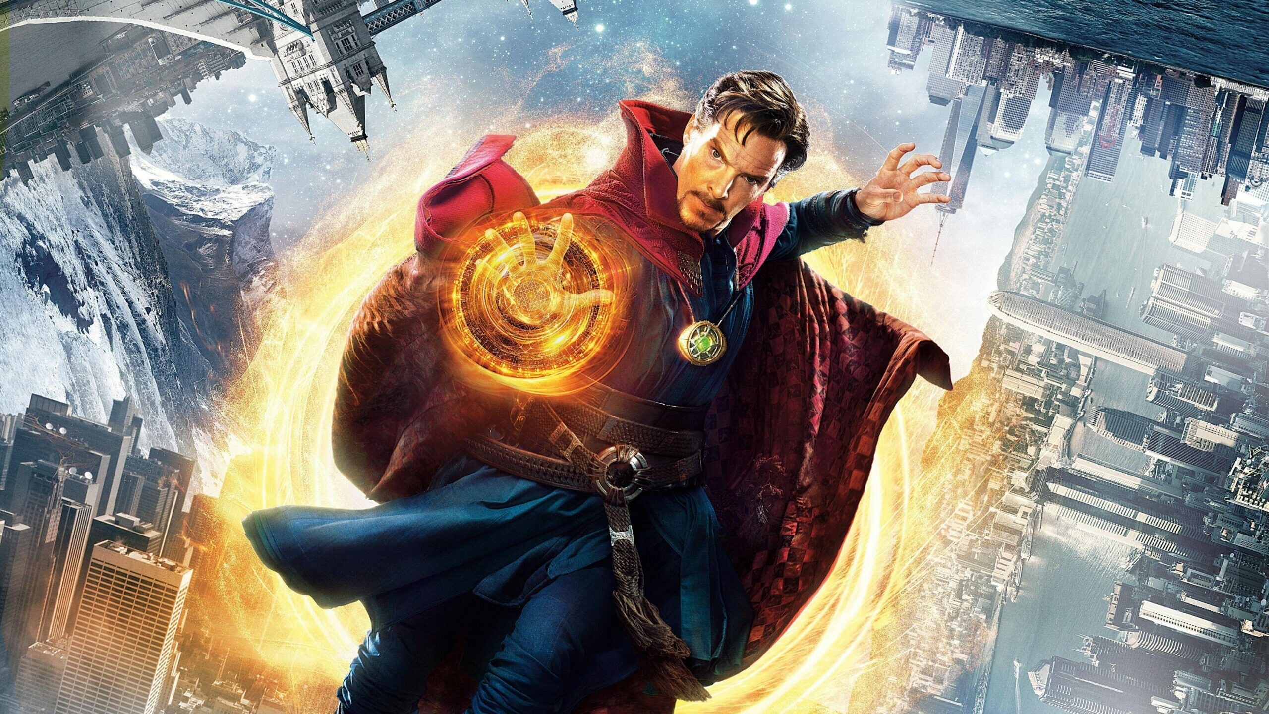 Doctor Strange in the Multiverse of Madness: Benedict Cumberbatch as Stephen Strange, The protagonist. 2560x1440 HD Wallpaper.
