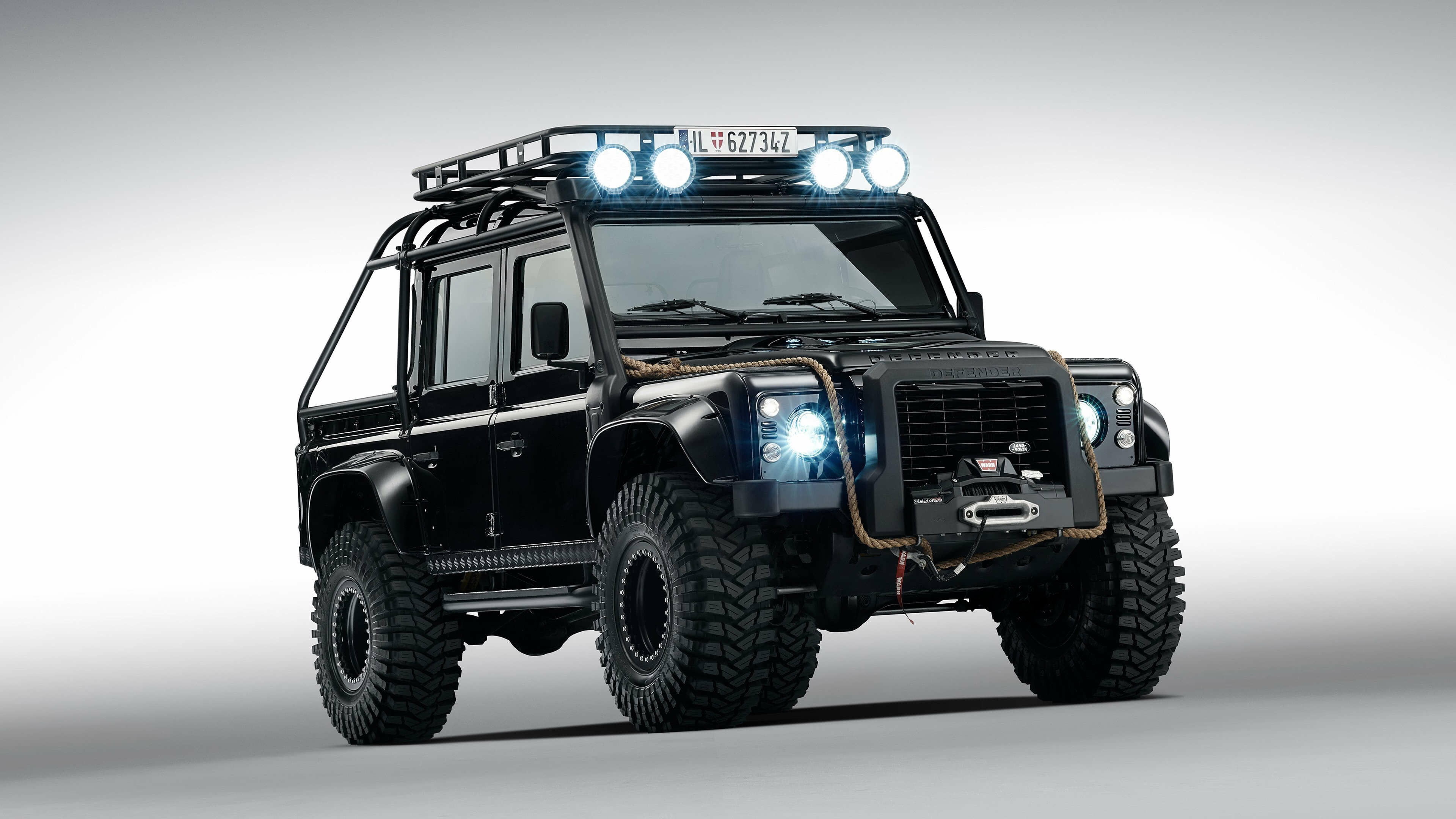 Land Rover: Defender 007 Spectre, British off-road car. 3840x2160 4K Wallpaper.