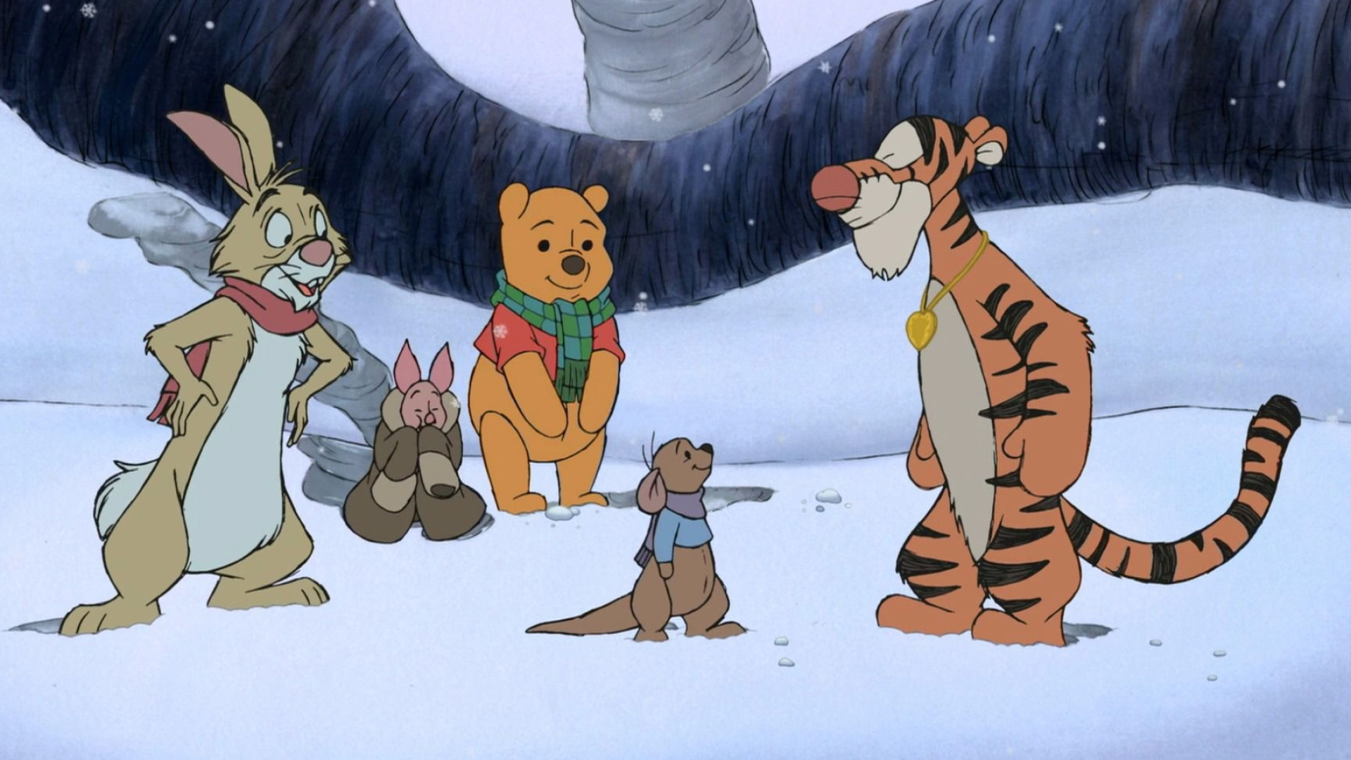Tigger Movie, Disney Screencaps, Whinnie the Pooh Drawings, Tigger and Pooh, 1920x1080 Full HD Desktop