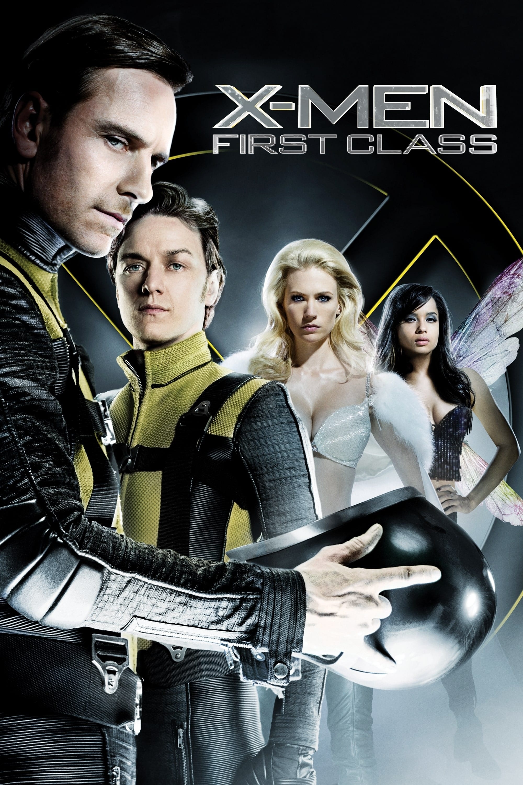 X-Men: First Class, Official posters, Ensemble cast, Thrilling adventure, 2000x3000 HD Handy