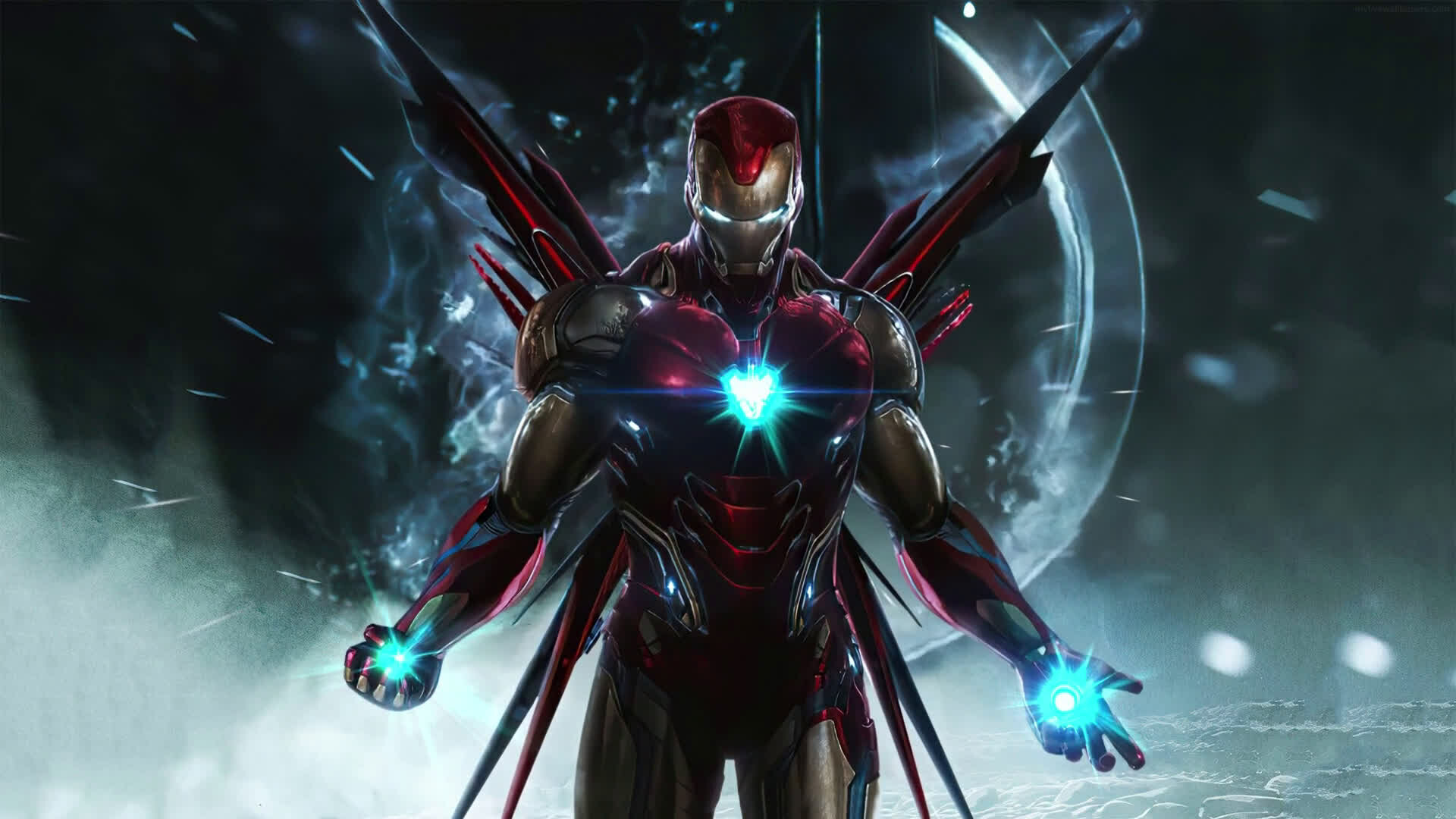 Marvel: Iron Man, a "genius, billionaire, playboy, and philanthropist". 1920x1080 Full HD Background.
