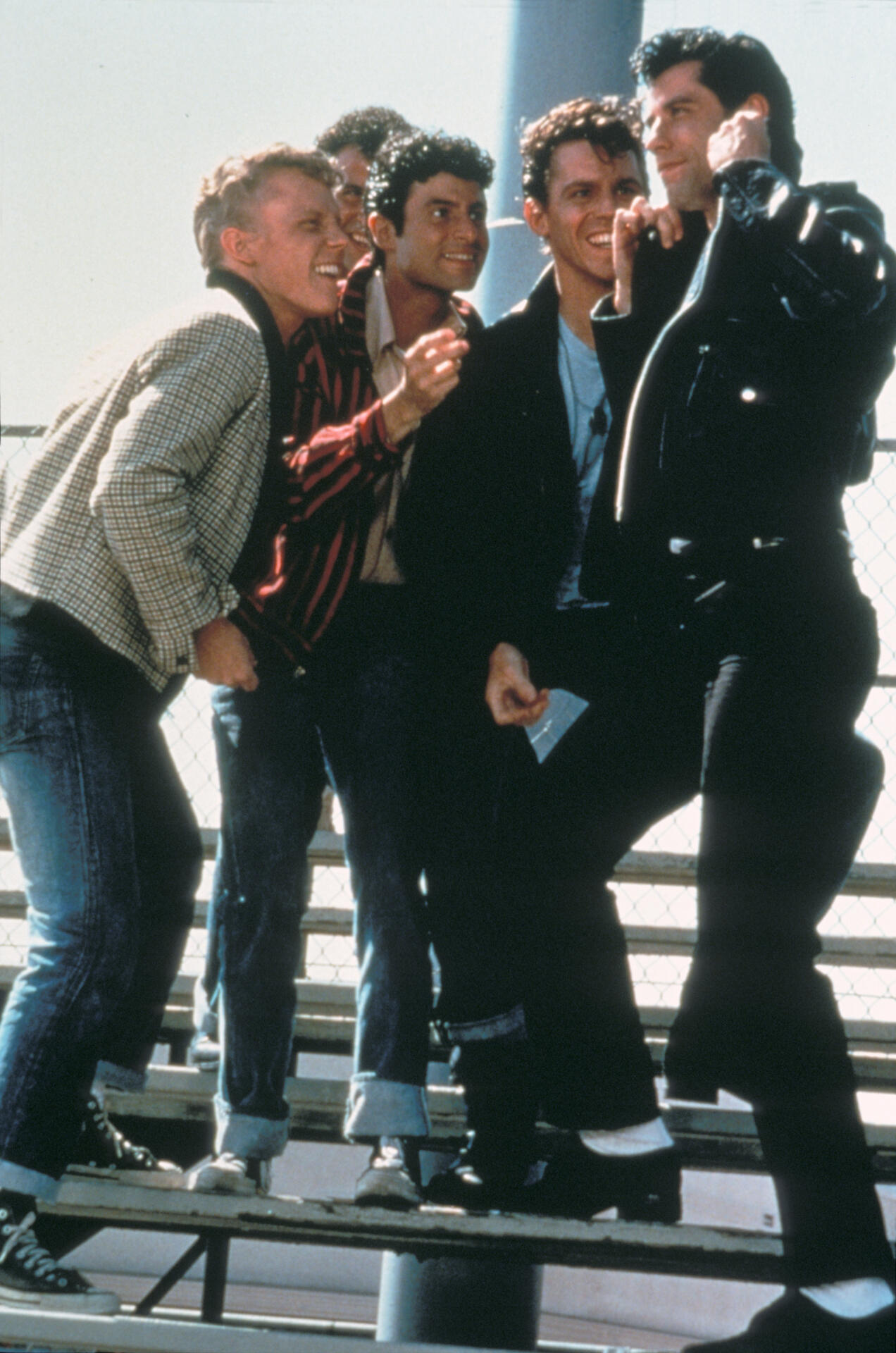 Grease, Movie image, Vintage vibe, Iconic, 1280x1920 HD Phone