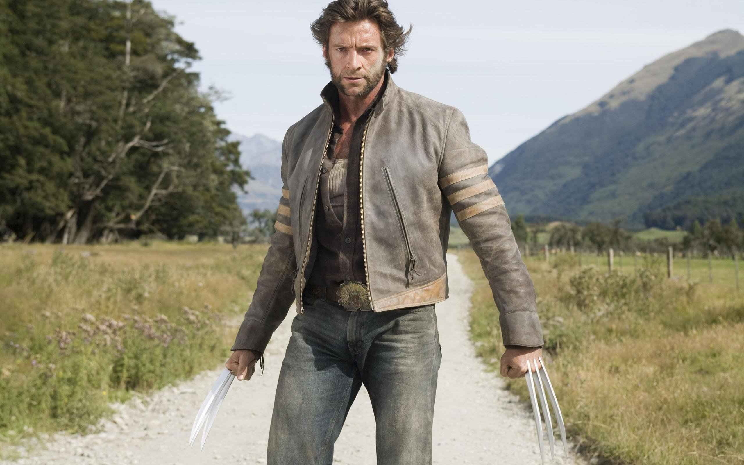 Hugh Jackman, Wolverine actor, Intense portrayal, 2560x1600 HD Desktop