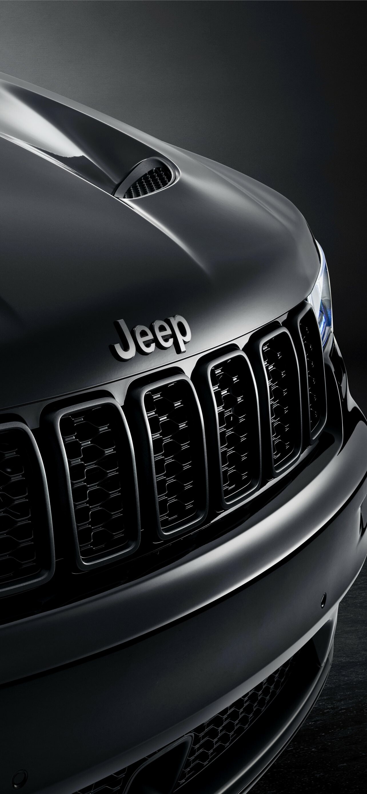 Jeep Grand Cherokee: A performance-based SUV, S Limited model, Grille. 1290x2780 HD Wallpaper.
