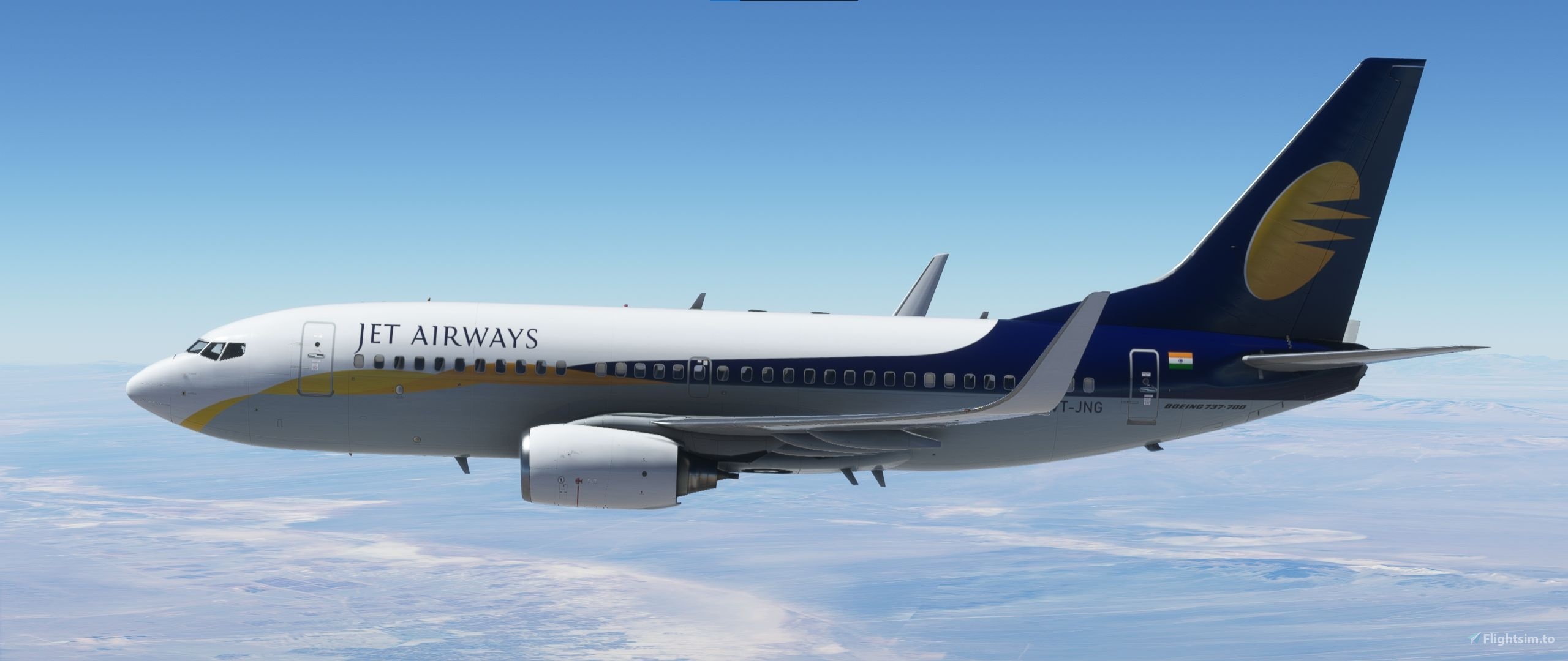 Jet Airways, pmdg 737, Jet Airways India, Microsoft Flight Simulator, 2560x1080 Dual Screen Desktop