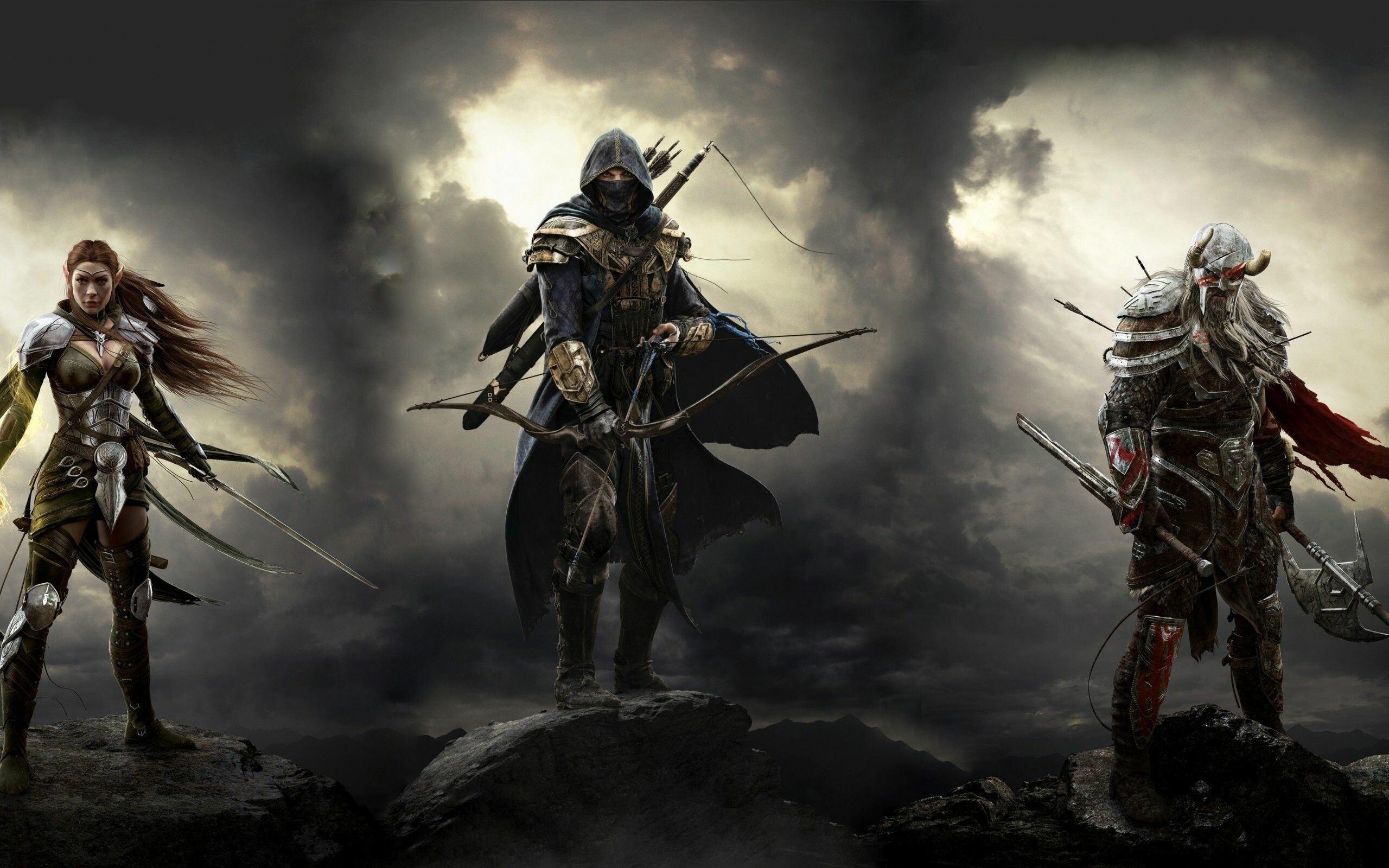 The Elder Scrolls: The series' fictional universe, Takes place on the continent of Tamriel. 2560x1600 HD Wallpaper.