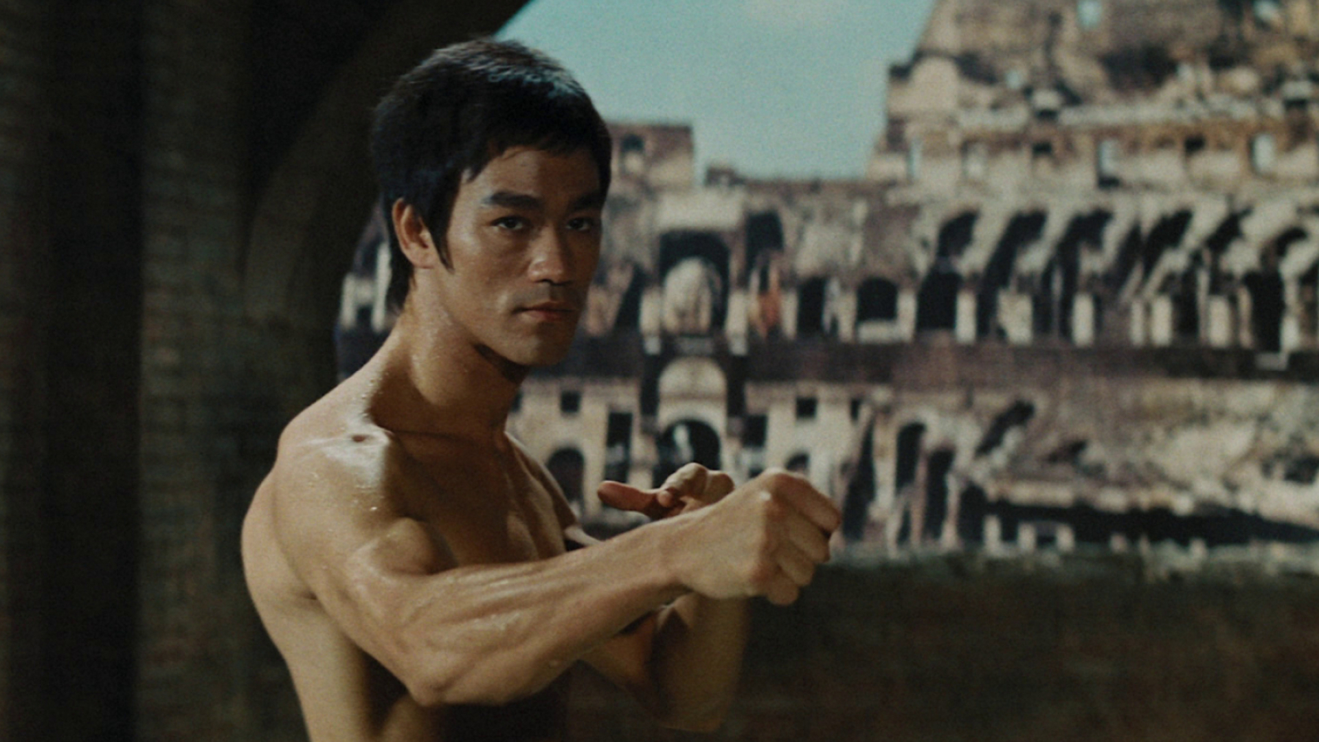 The Way of the Dragon: Tang Lung, a young martial arts stunt man. 1920x1080 Full HD Background.