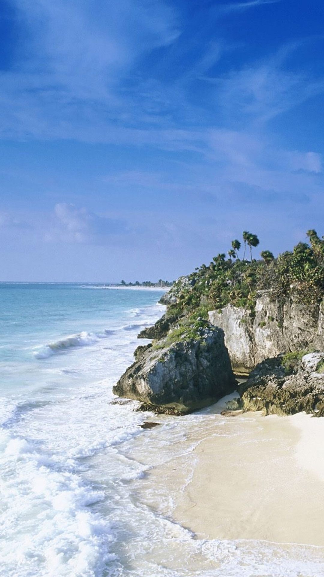 Azulik Tulum: Mexico, Heaven, Beach, Ruins, 1080x1920 Full HD Phone