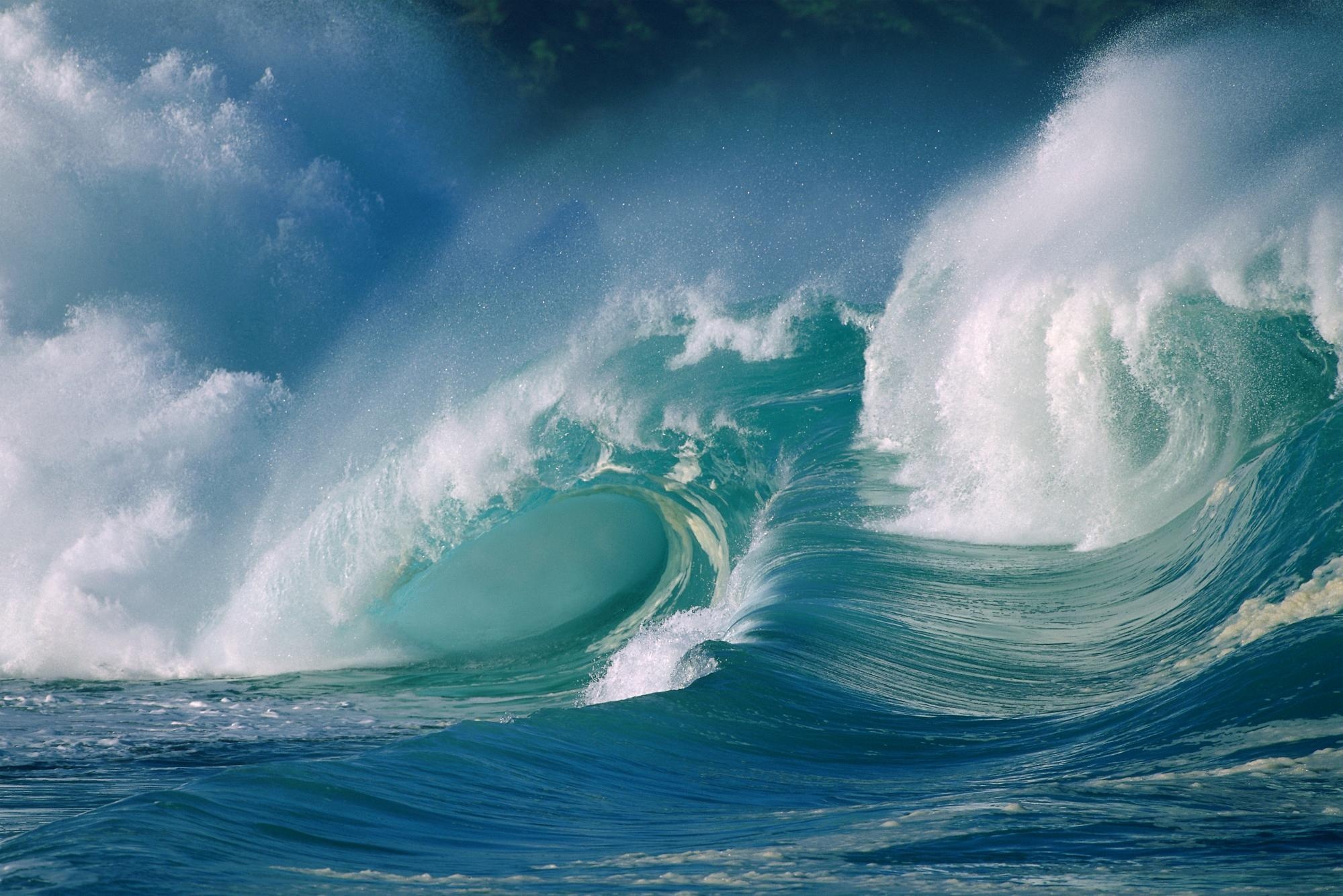 Pacific Ocean, Ocean wallpapers, Digital landscapes, Nature's tranquility, 2000x1340 HD Desktop