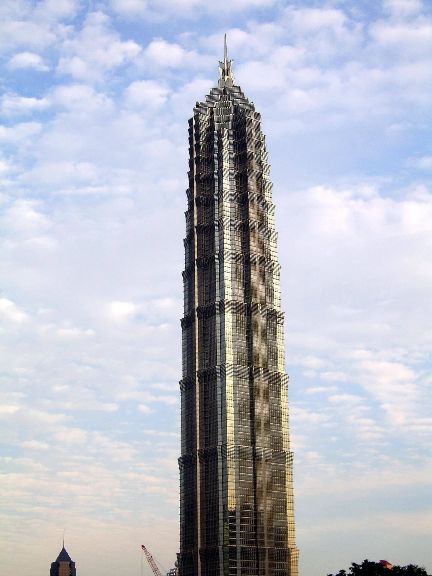 Jin Mao and SWFC, Skyscraper in Shanghai, Impressive height, Architectural wonder, 1440x1920 HD Phone