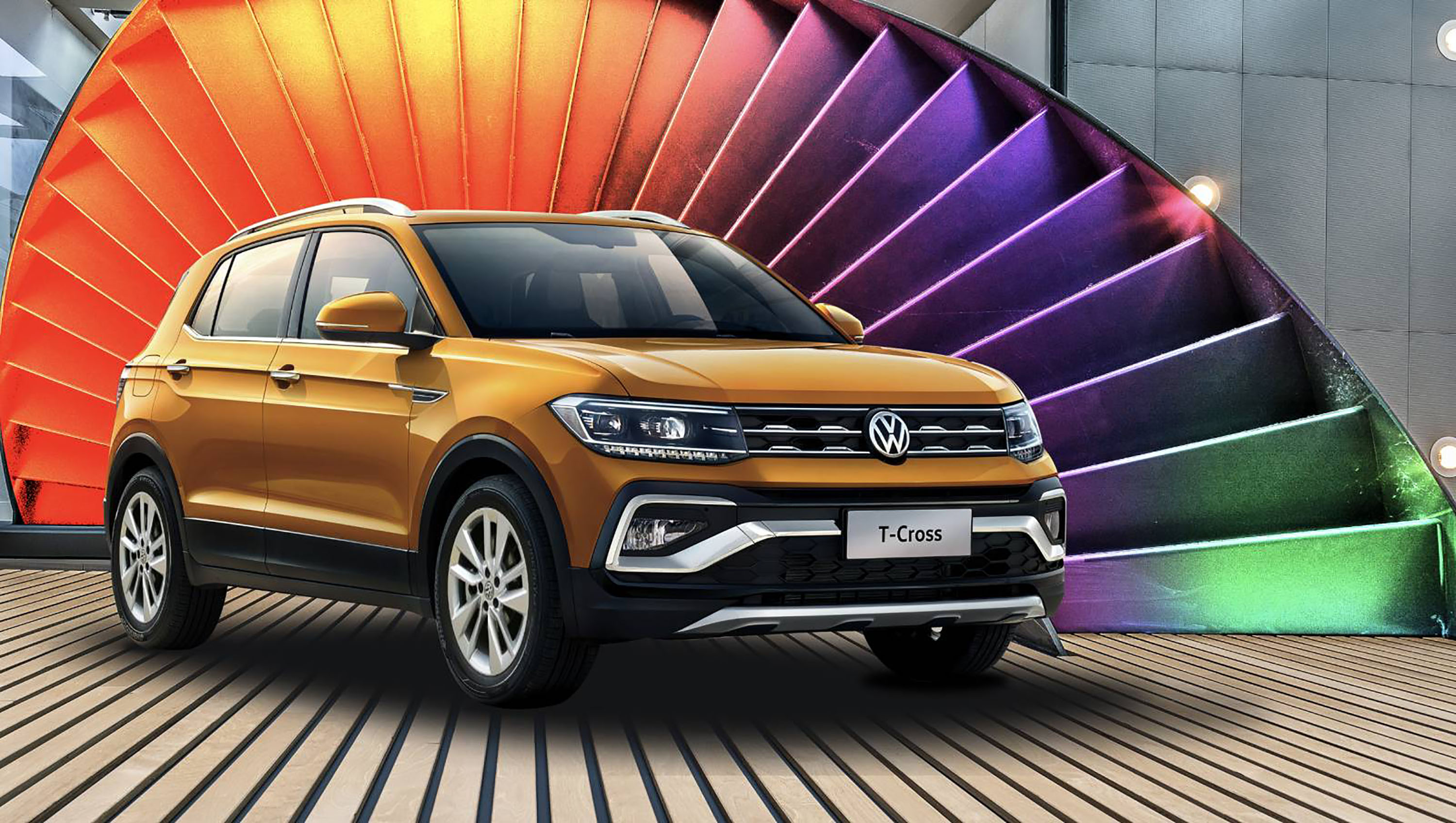 Volkswagen T-Cross, Stylish and compact, Premiering in the Philippines, Affordable and efficient, 3000x1700 HD Desktop