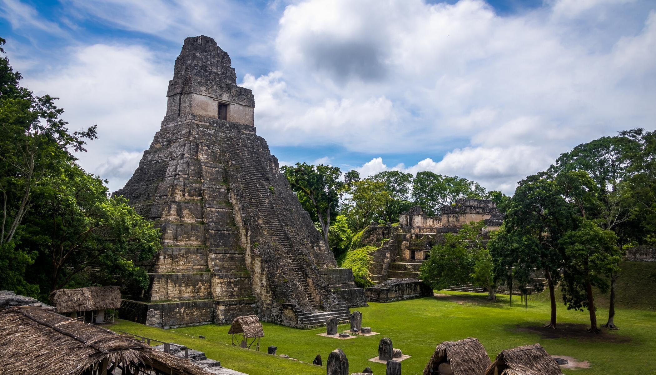 Tikal National Park, Fascinating journey to the land of the Maya, Guatemalan archaeological site, Historical marvels, 2100x1200 HD Desktop