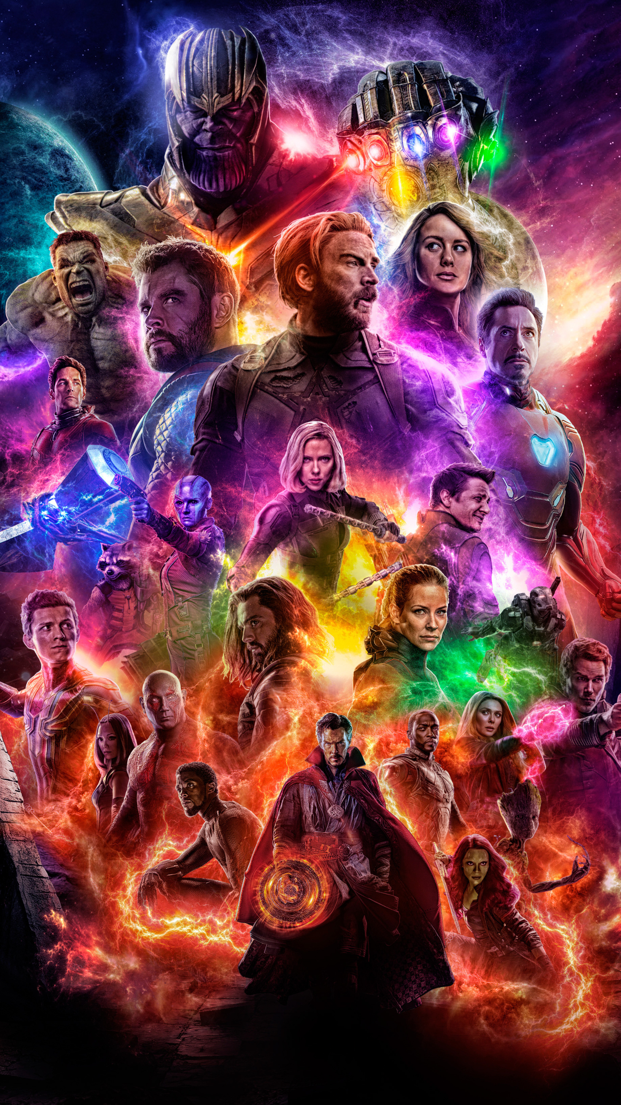 Avengers 4, Offical poster, Artwork, HD wallpapers, 2160x3840 4K Phone