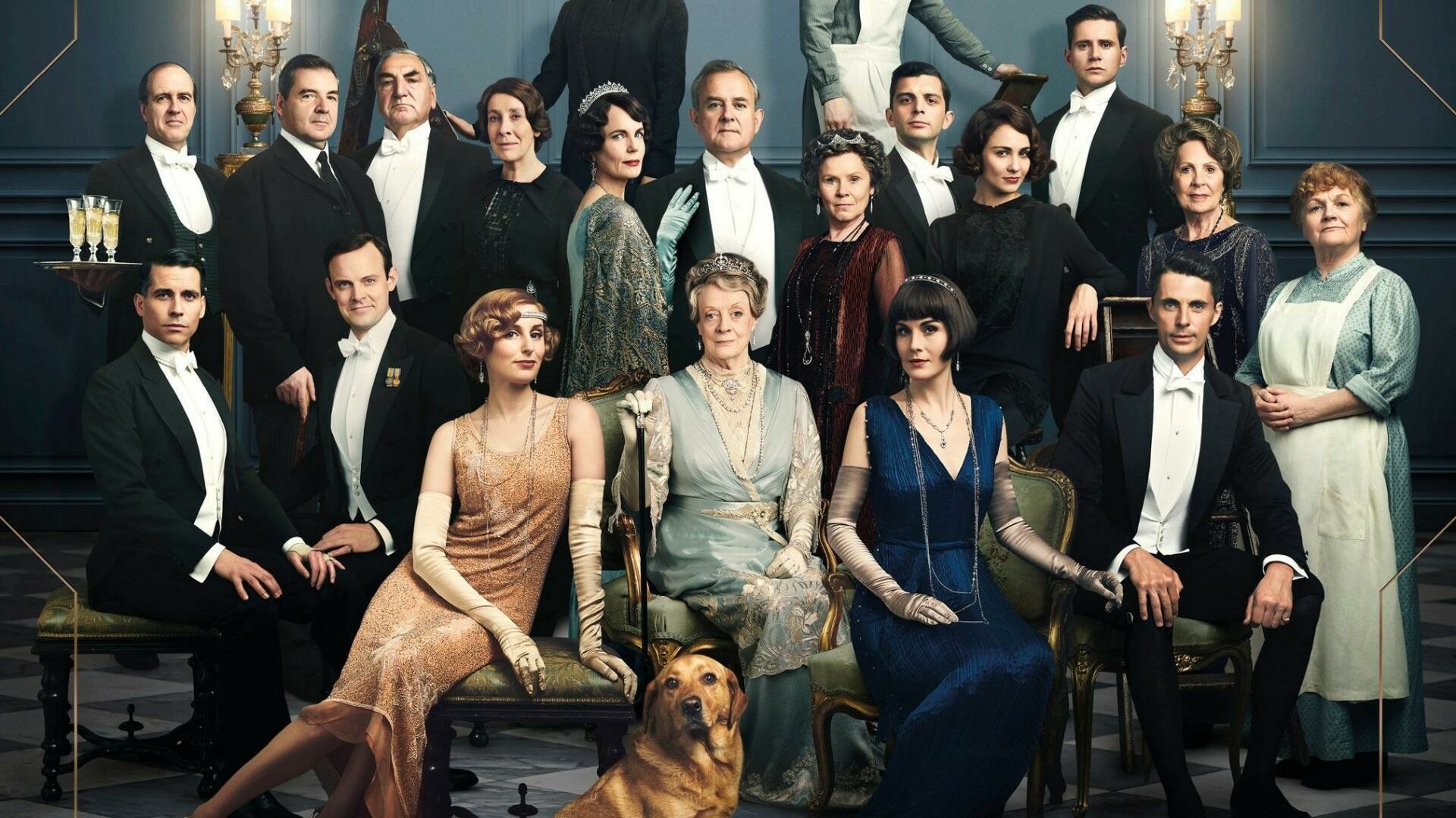 Downton Abbey: The series is set in a Yorkshire country house, which is the home and seat of the Earl and Countess of Grantham. 1920x1080 Full HD Background.