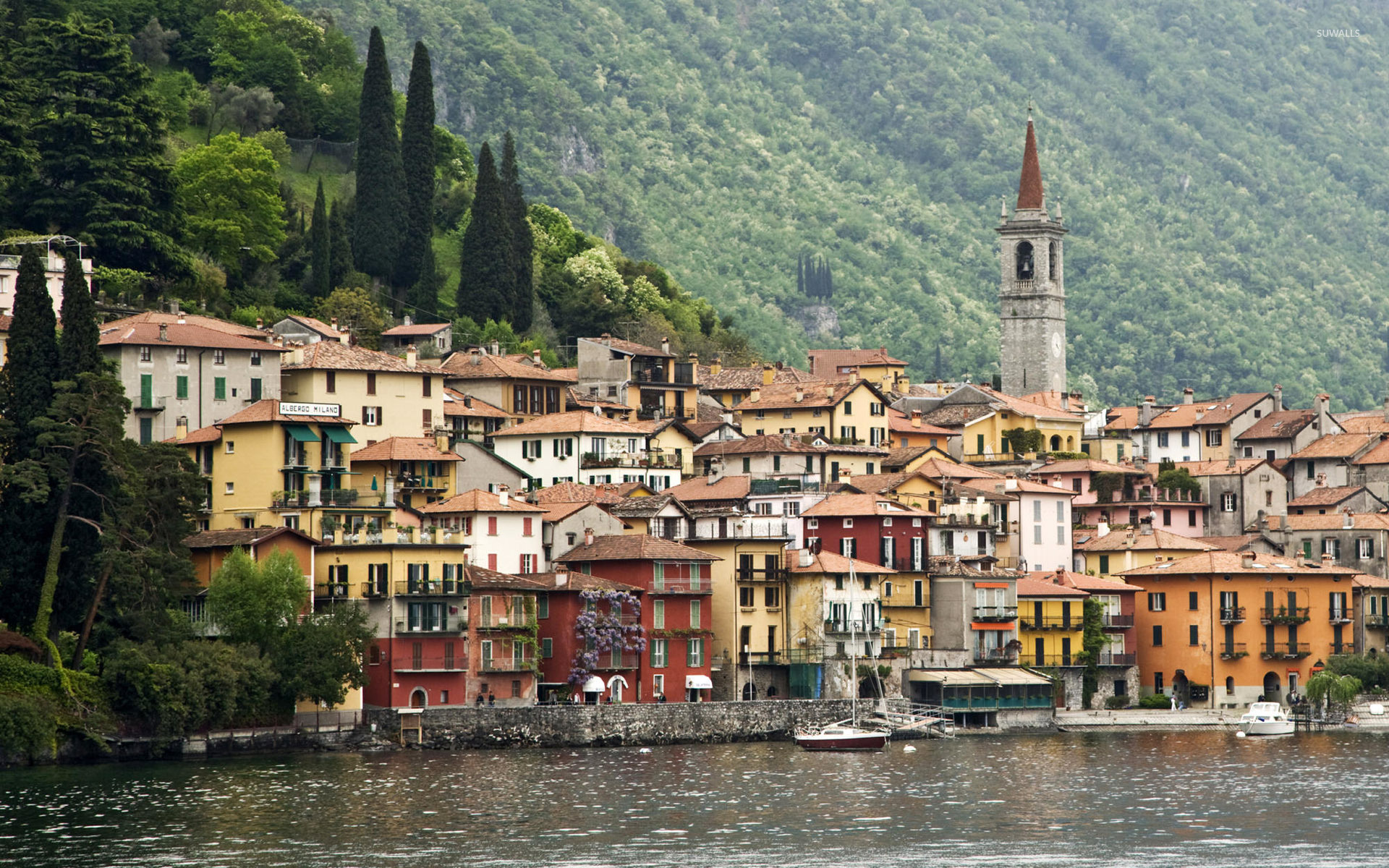 Lake Como beauty, Lombardy wonders, Earthly paradise, Wallpaper delight, 1920x1200 HD Desktop