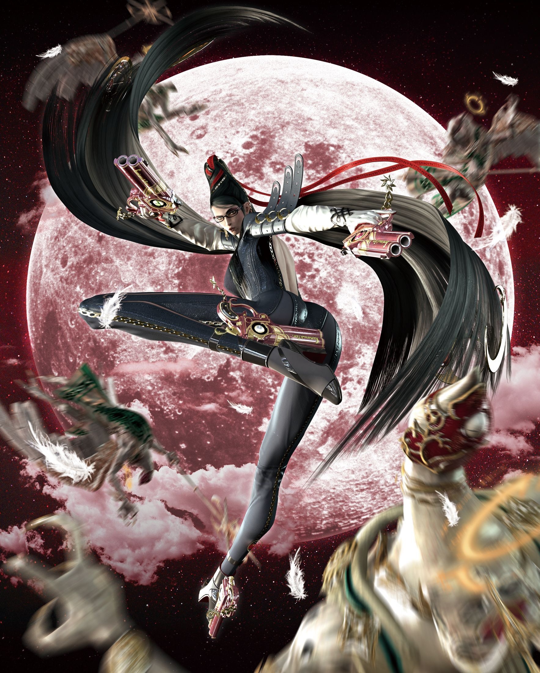 Bayonetta 3: Game art, Cereza, The main protagonist of the franchise. 1770x2200 HD Background.