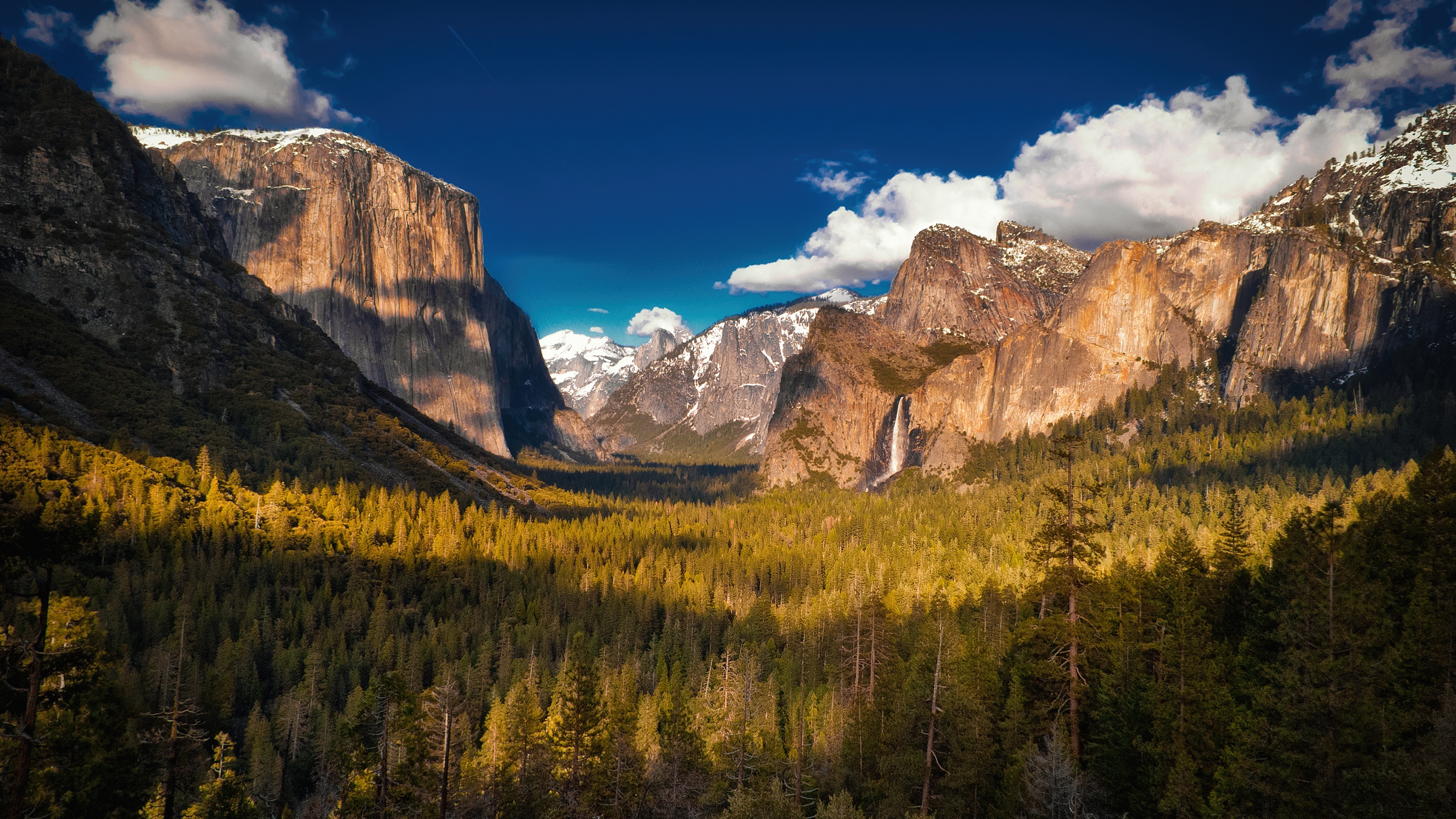 Yosemite National Park, Yosemite Valley, Scenic nature, Landscape, 3840x2160 4K Desktop