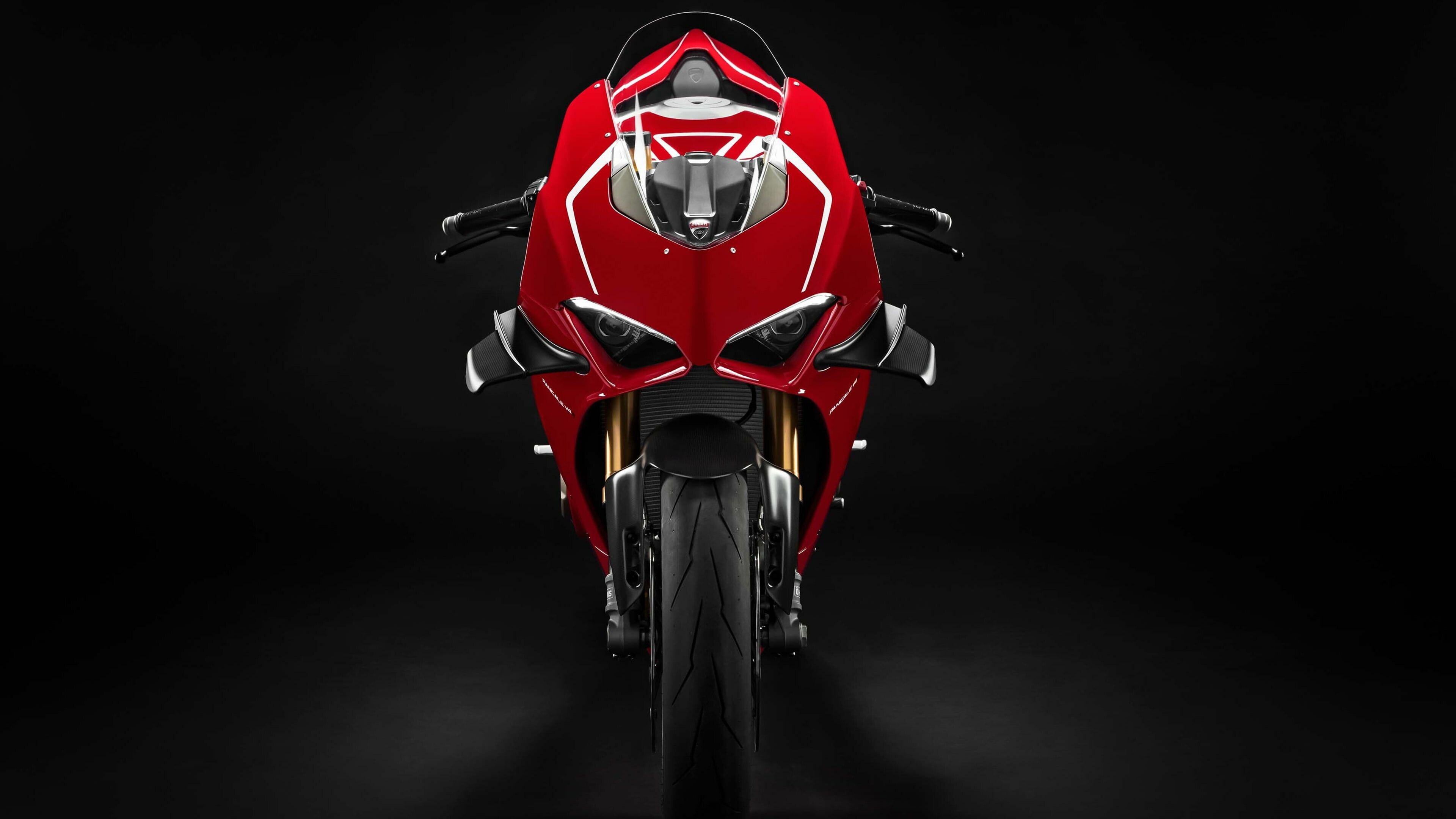 Ducati: Panigale V4 R, The successor to the V-twin engined 1299. 3840x2160 4K Background.