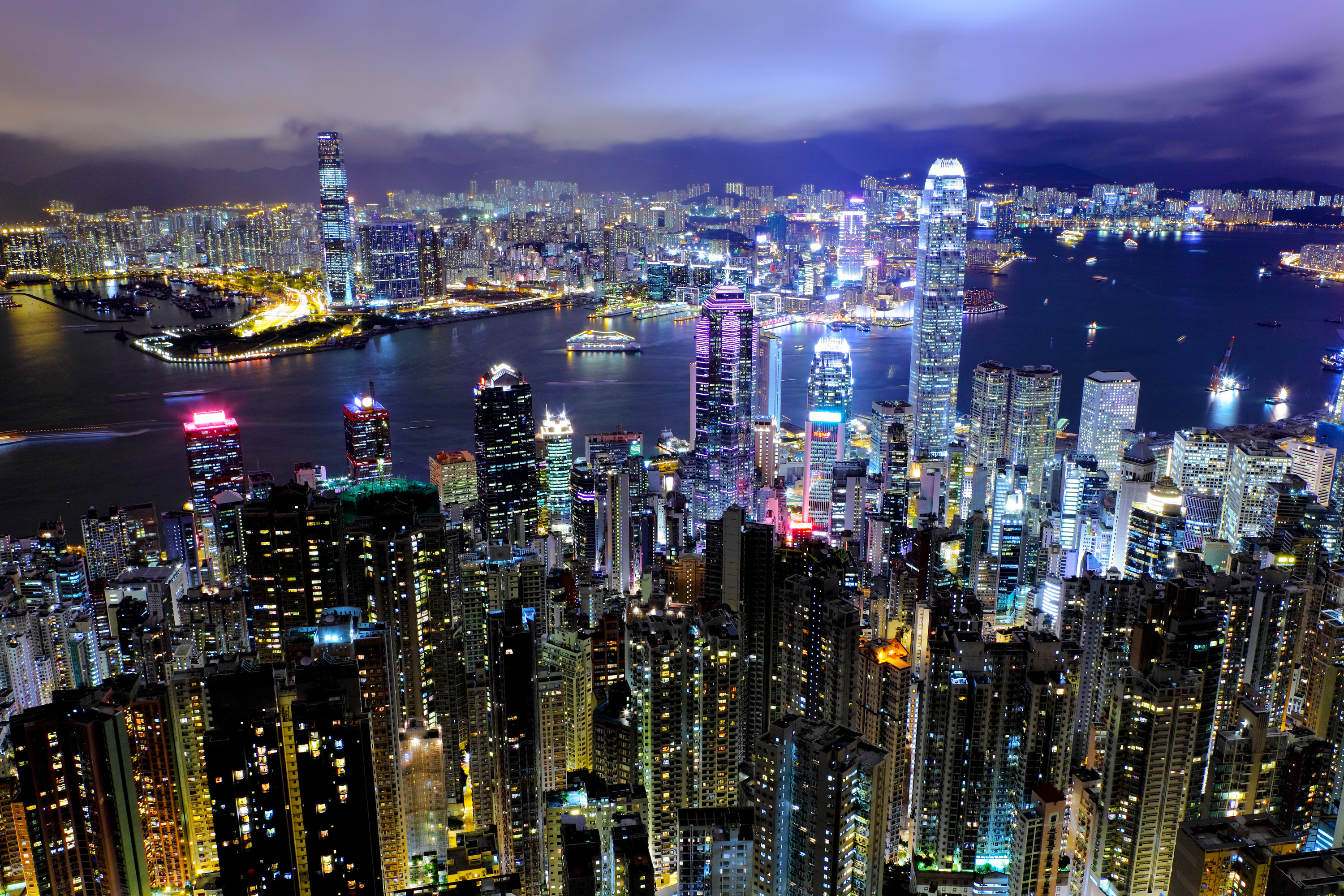 Hong Kong Skyline, Spectacular views, Best vantage point, Hong Kong's beauty, 3000x2000 HD Desktop