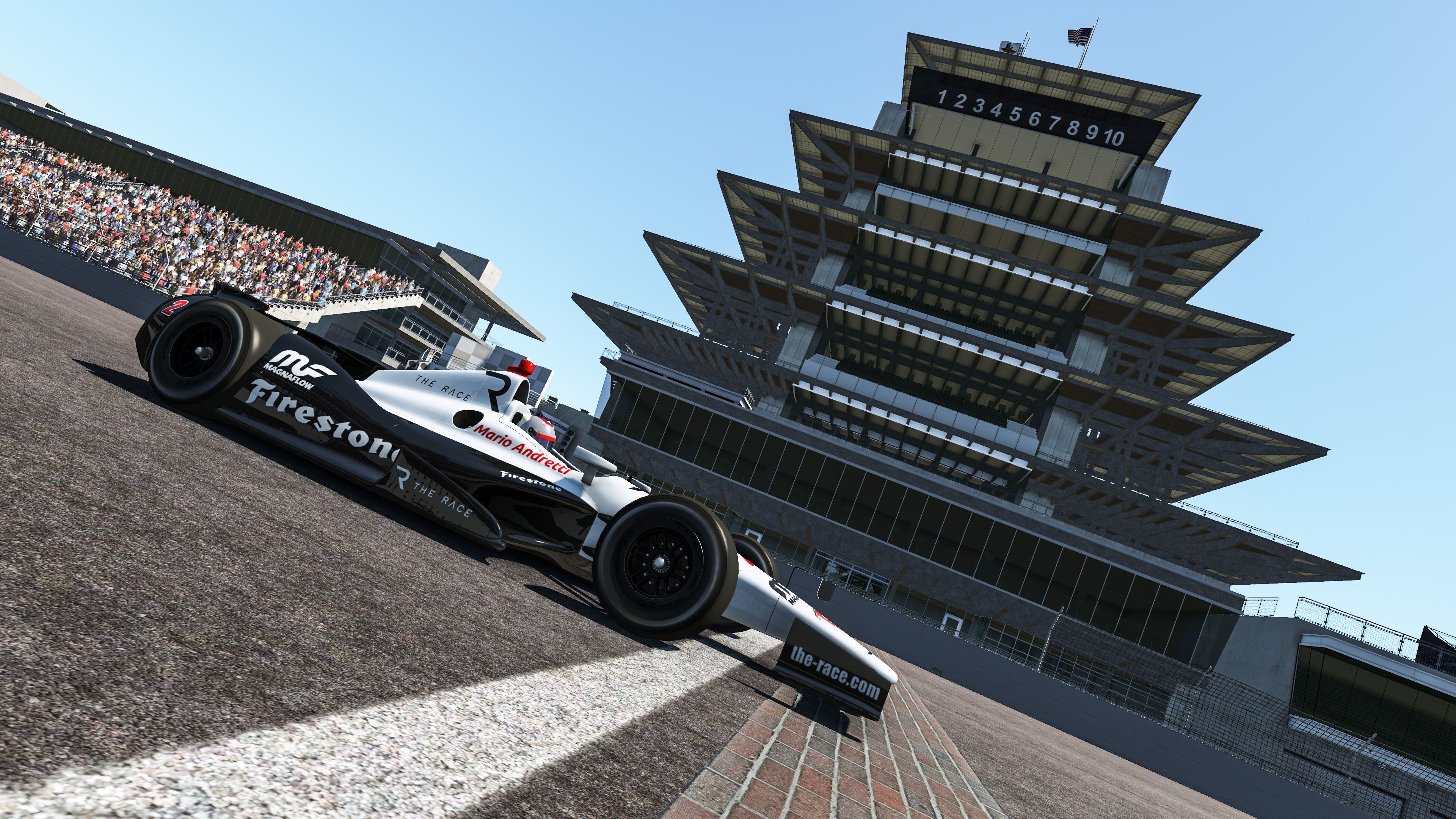 Indy 500 showdown, Mario Andretti, Fernando Alonso, Virtual race, 3840x2160 4K Desktop